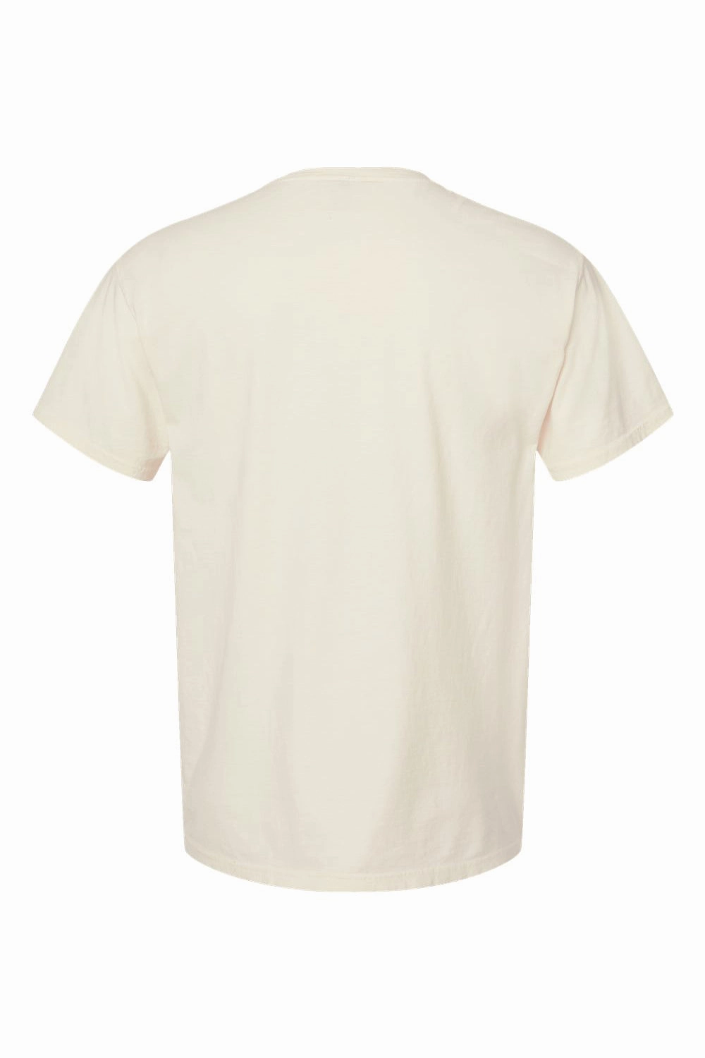 ComfortWash By Hanes Mens Short Sleeve Crewneck T-Shirt - Parchment