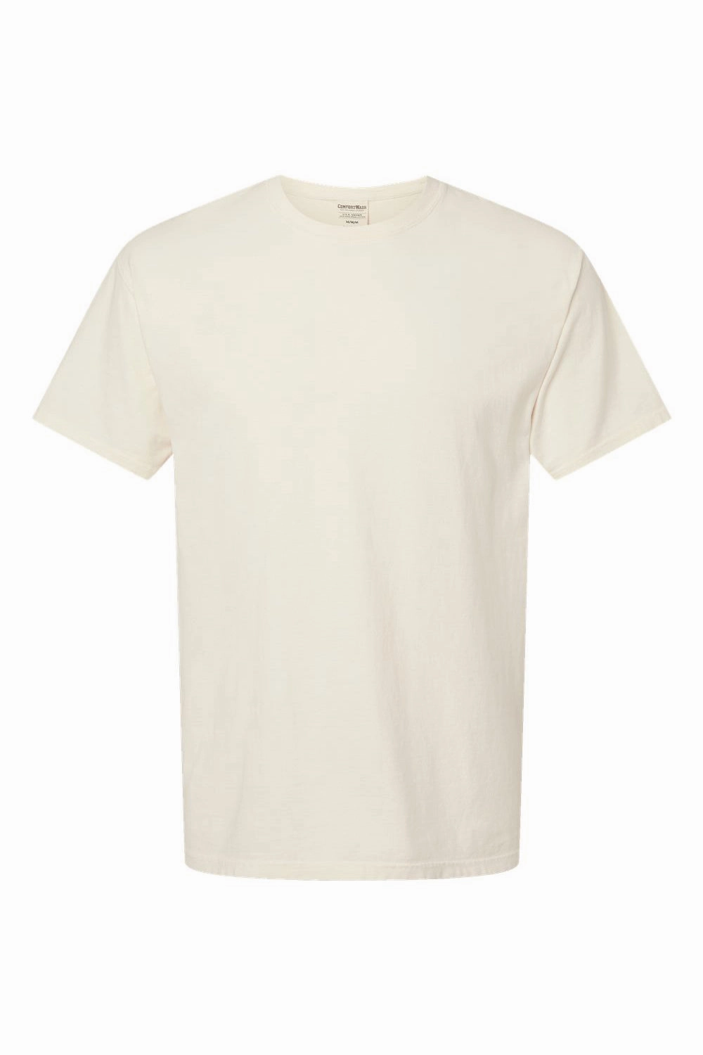 ComfortWash By Hanes Mens Short Sleeve Crewneck T-Shirt - Parchment