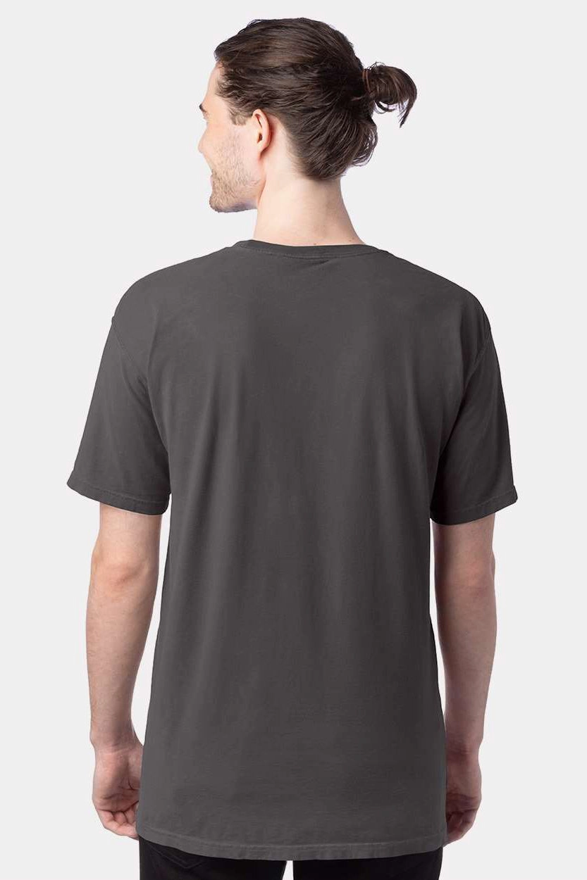 ComfortWash By Hanes Mens Short Sleeve Crewneck T-Shirt - Railroad Grey