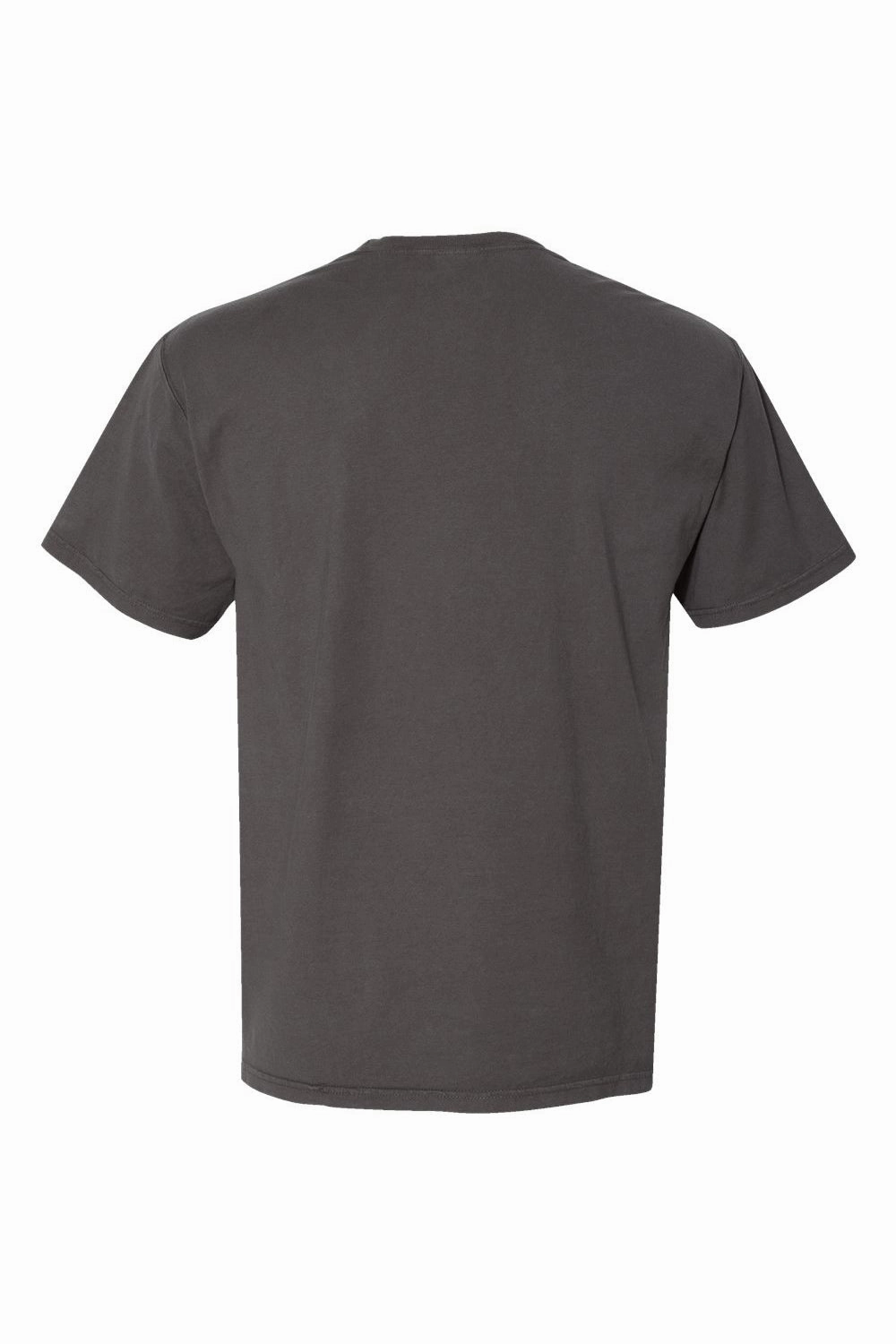 ComfortWash By Hanes Mens Short Sleeve Crewneck T-Shirt w/ Pocket - Railroad Grey