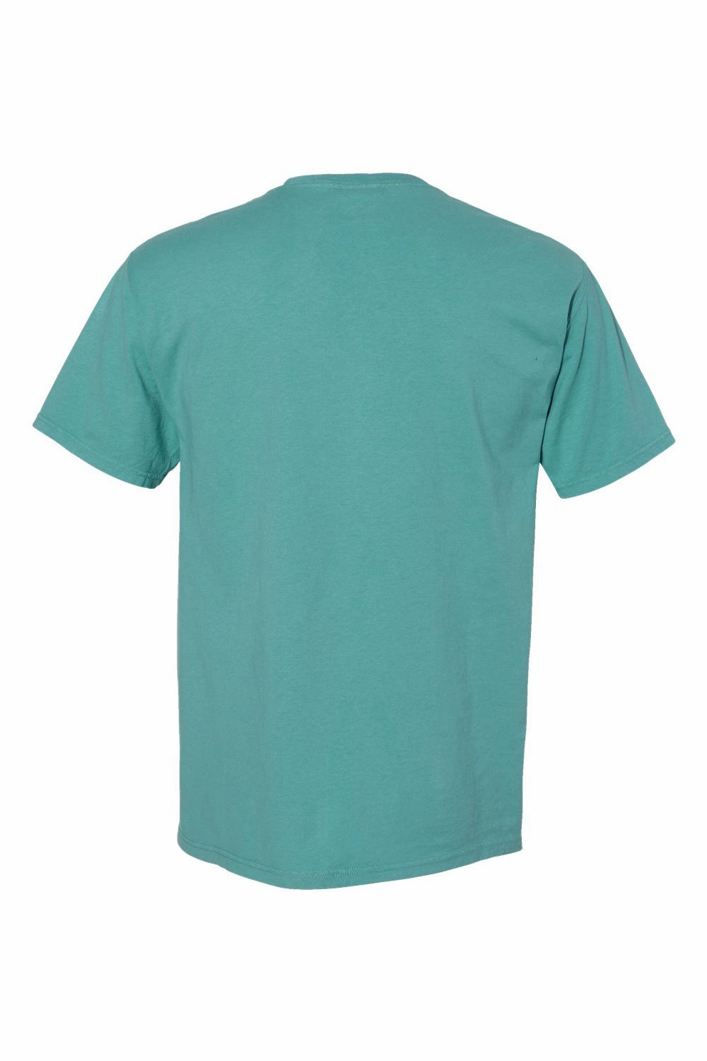 ComfortWash By Hanes Mens Short Sleeve Crewneck T-Shirt w/ Pocket - Spanish Moss Green