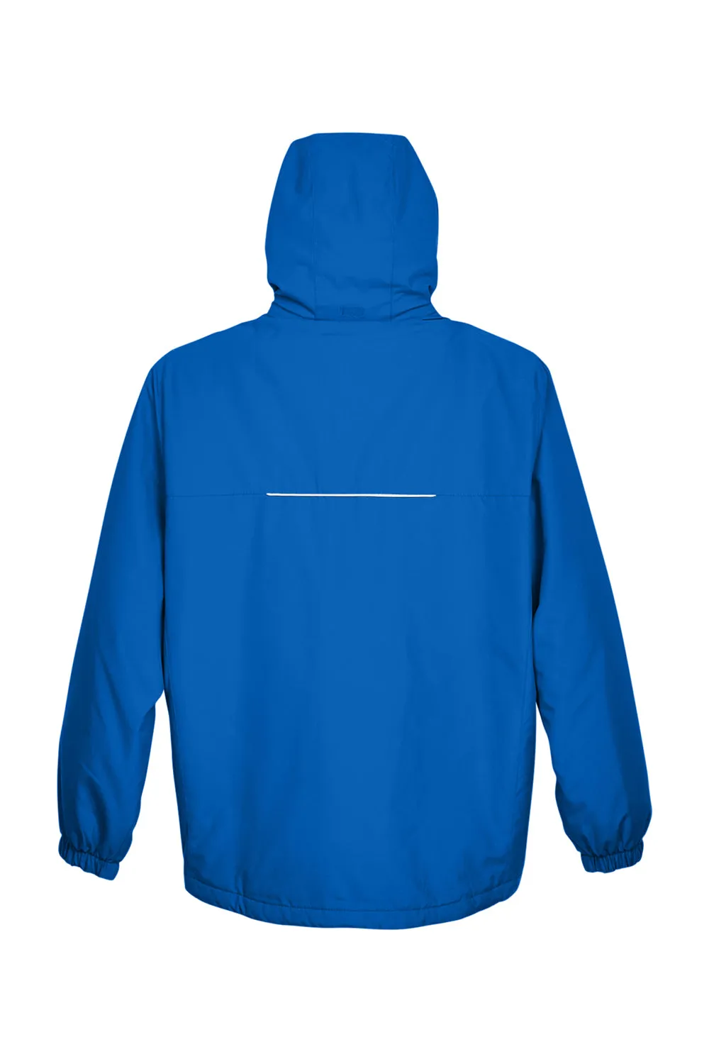 Core 365 Mens Brisk Full Zip Hooded Jacket - True Royal Blue
