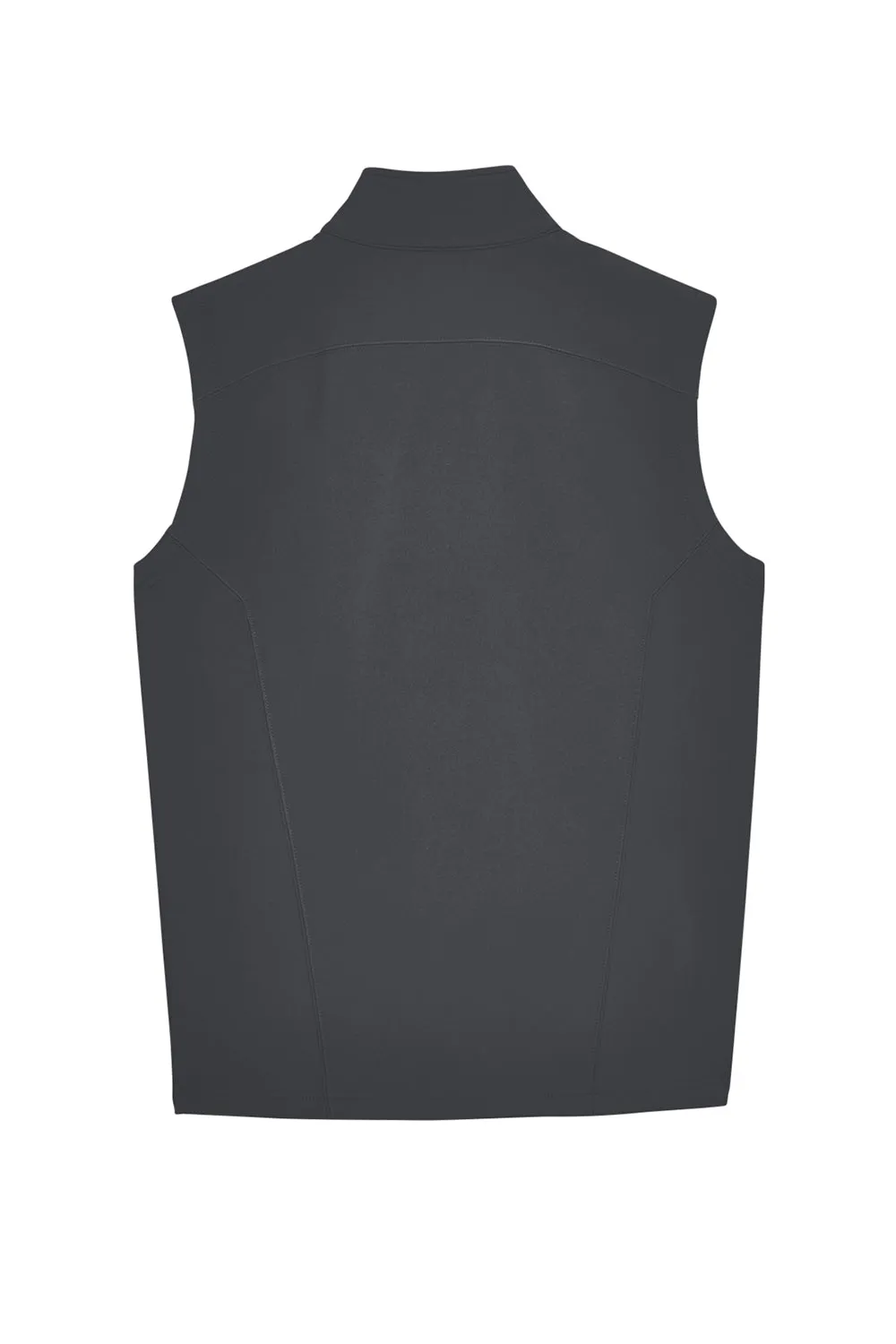 Core 365 Mens Cruise Water Resistant Full Zip Fleece Vest - Carbon Grey