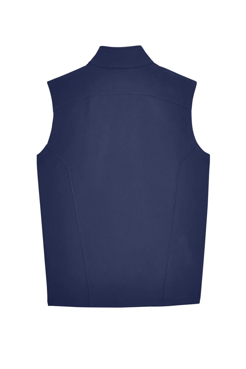 Core 365 Mens Cruise Water Resistant Full Zip Fleece Vest - Classic Navy Blue