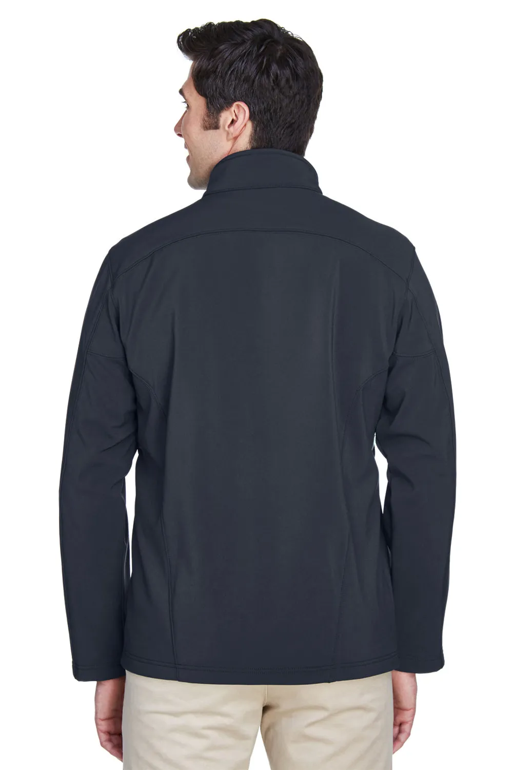 Core 365 Mens Cruise Water Resistant Full Zip Jacket - Carbon Grey