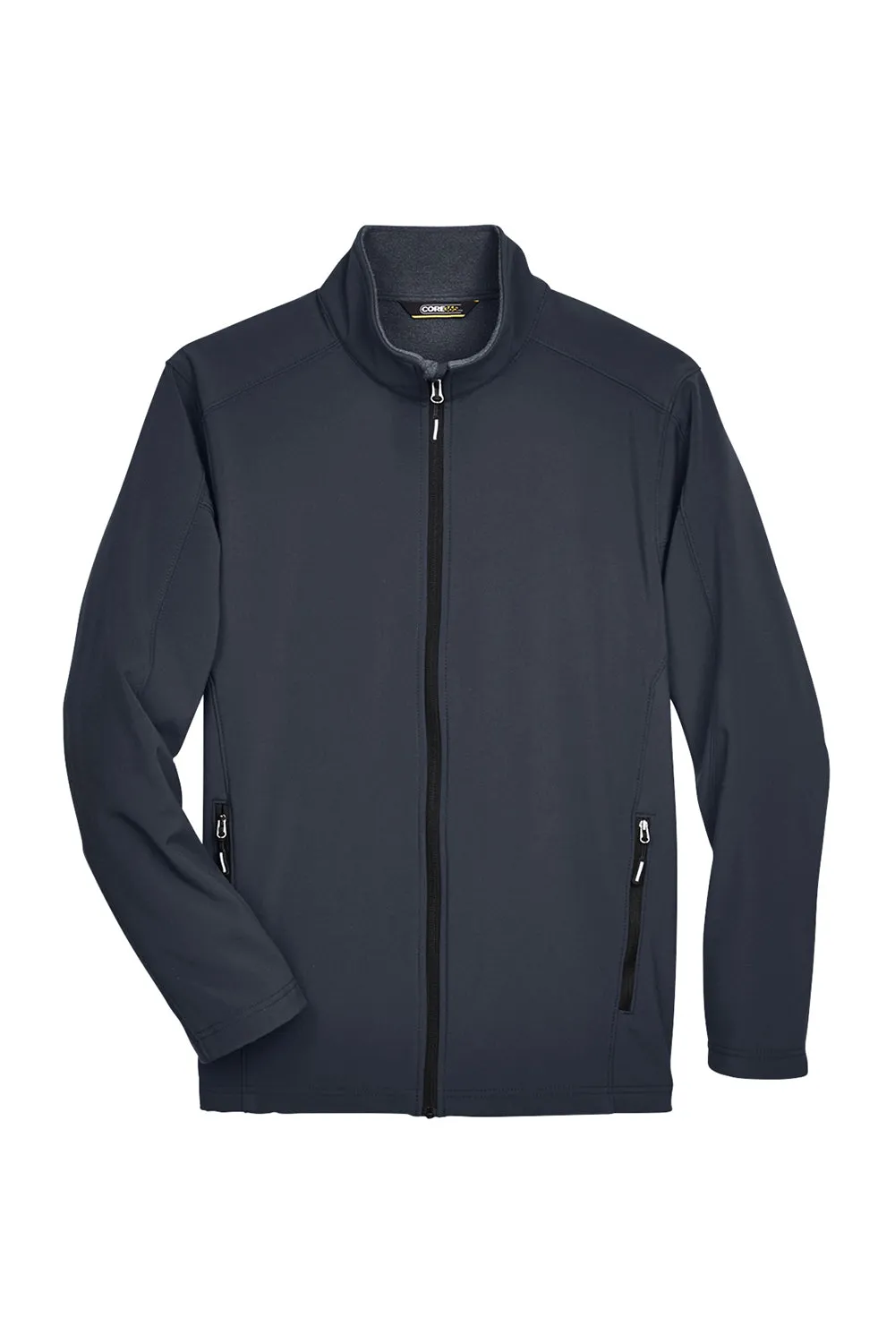 Core 365 Mens Cruise Water Resistant Full Zip Jacket - Carbon Grey