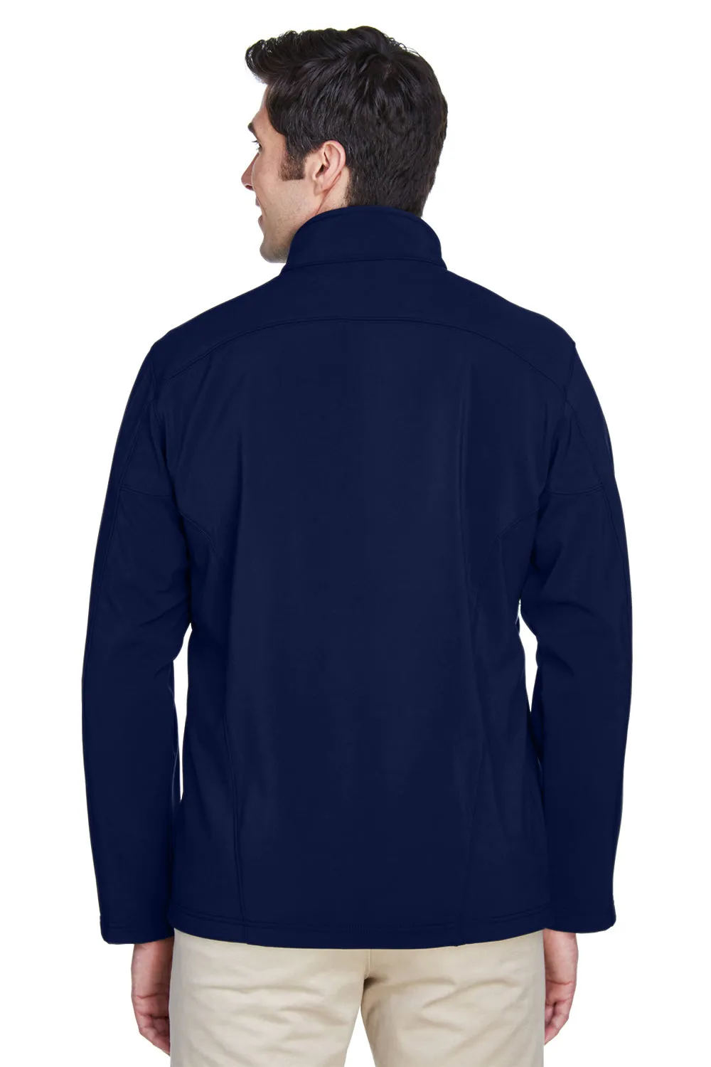 Core 365 Mens Cruise Water Resistant Full Zip Jacket - Classic Navy Blue