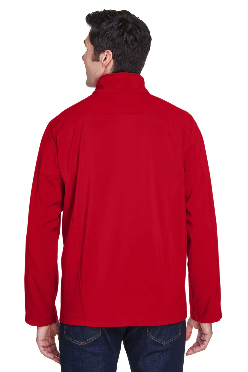 Core 365 Mens Cruise Water Resistant Full Zip Jacket - Classic Red