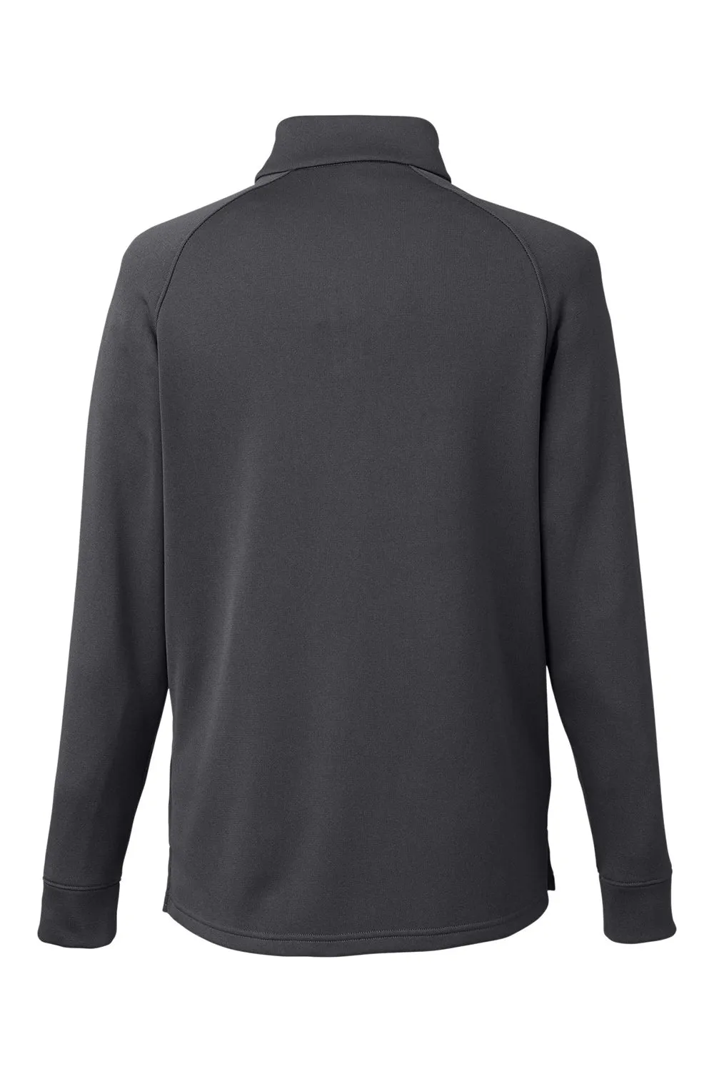 Core 365 Mens Fusion ChromaSoft Anti Static Fleece 1/4 Zip Sweatshirt w/ Pocket - Carbon Grey