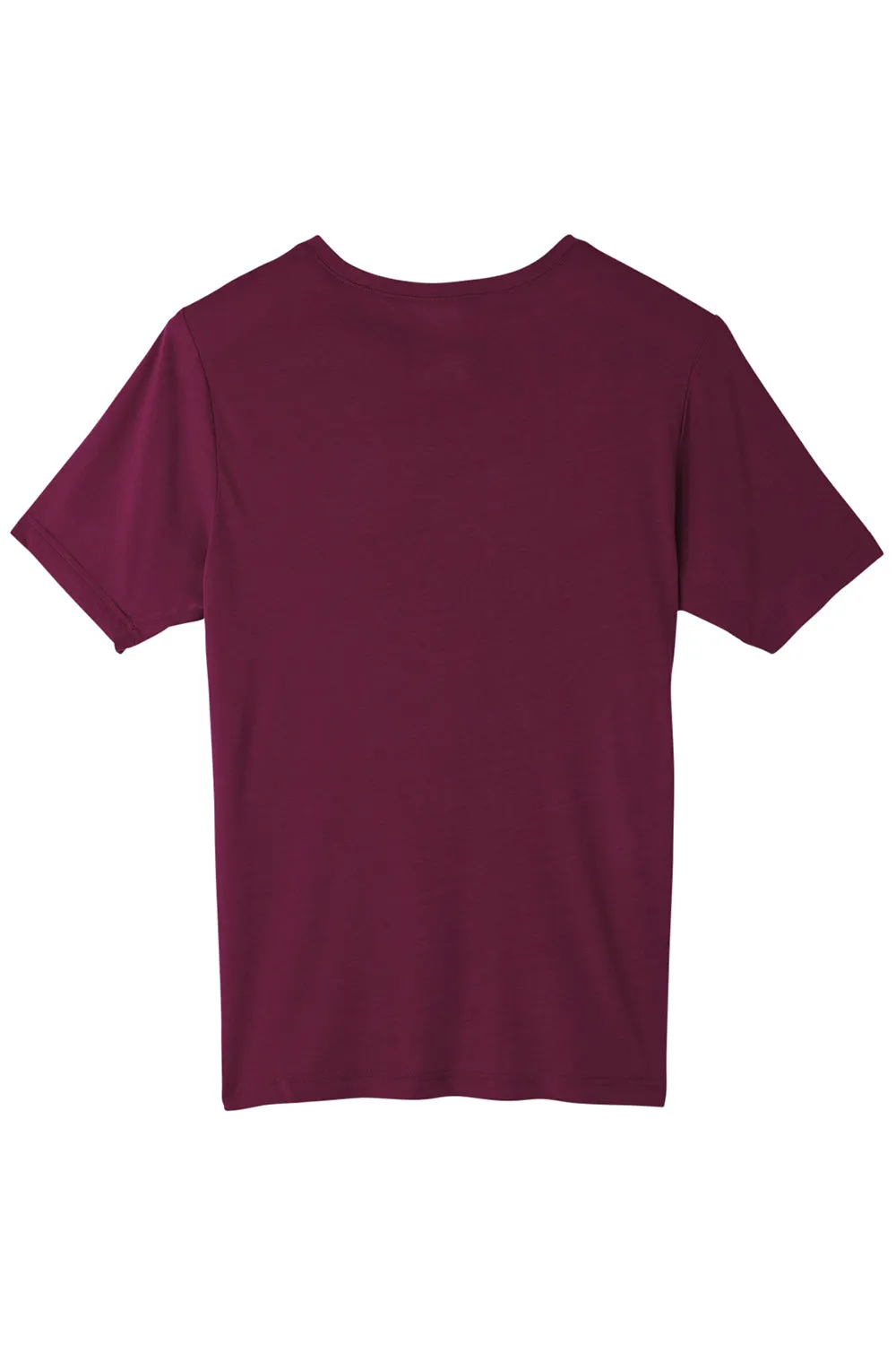 Core 365 Mens Fusion ChromaSoft Performance Moisture Wicking Short Sleeve Crewneck T-Shirt - Burgundy