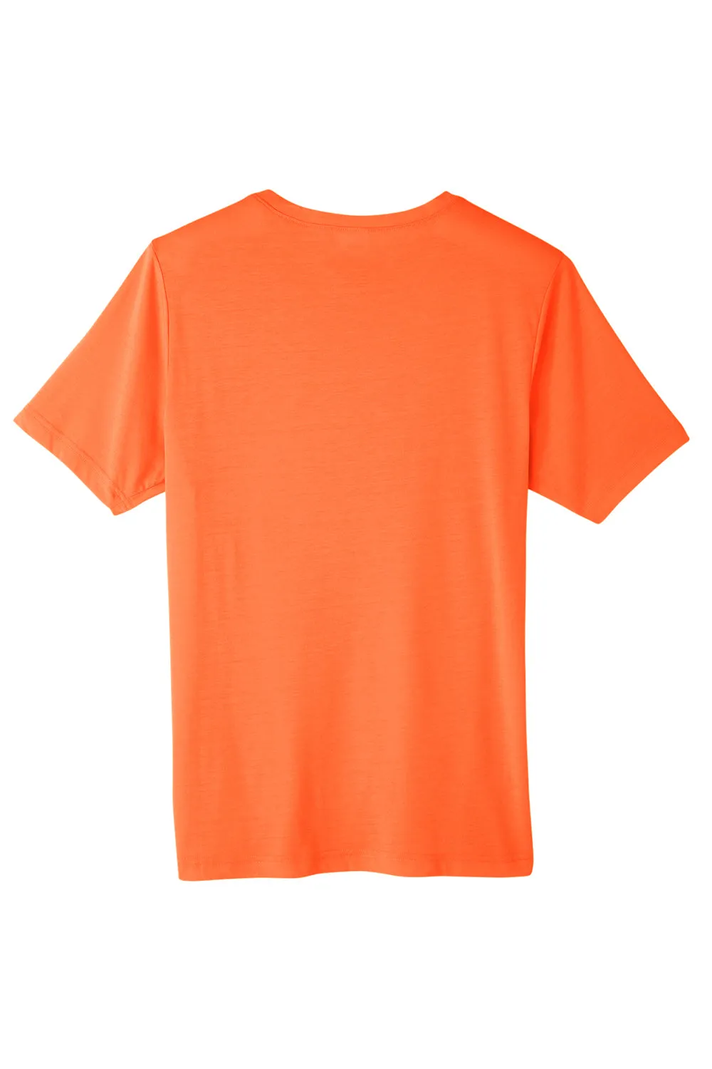 Core 365 Mens Fusion ChromaSoft Performance Moisture Wicking Short Sleeve Crewneck T-Shirt - Campus Orange