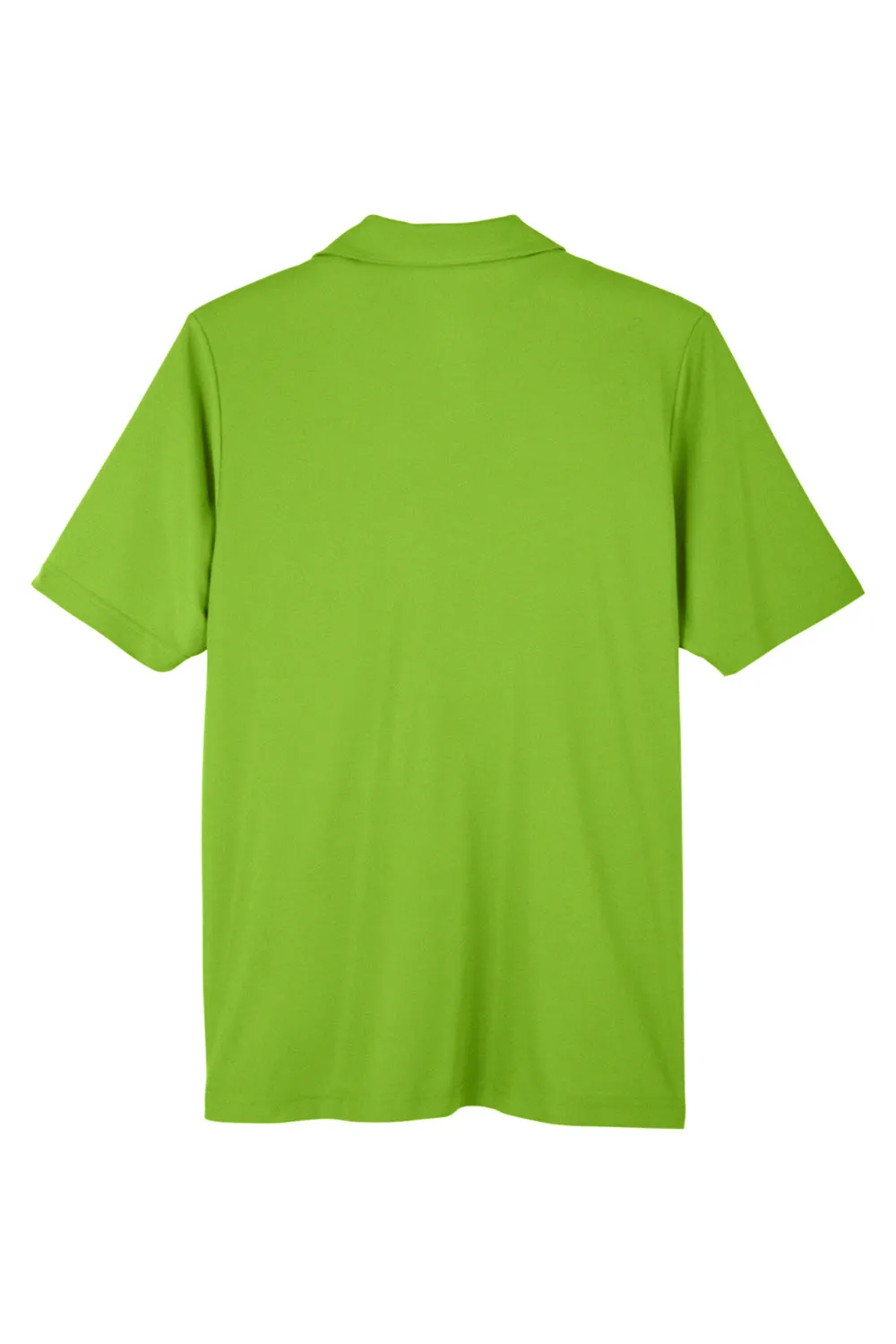Core 365 Mens Fusion ChromaSoft Performance Moisture Wicking Short Sleeve Polo Shirt - Acid Green