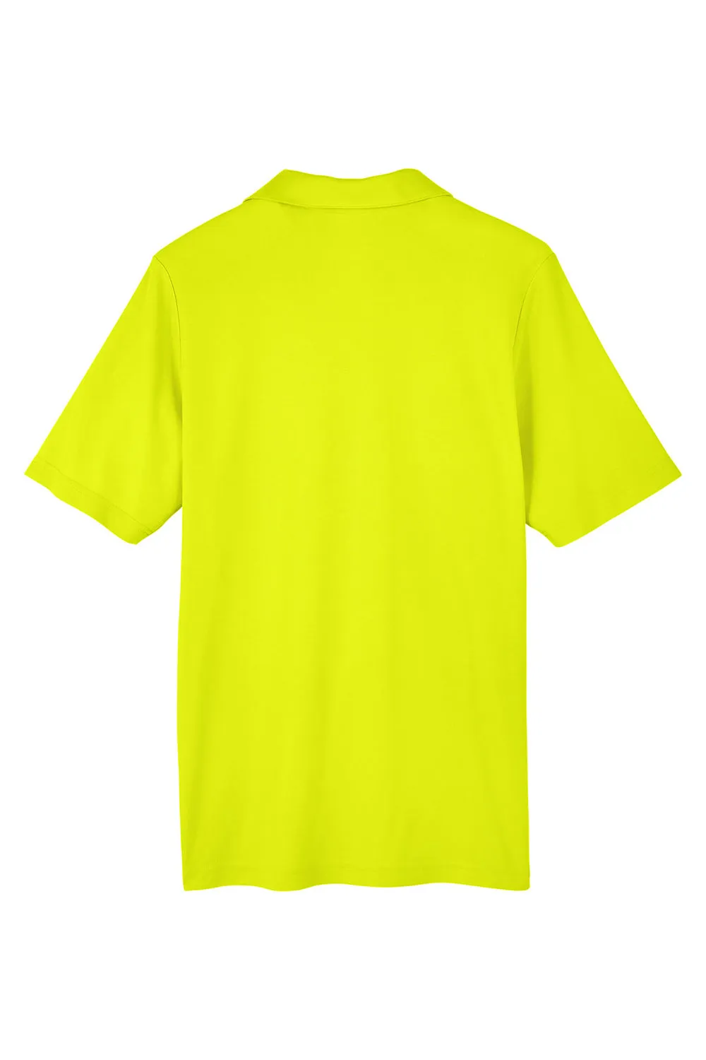 Core 365 Mens Fusion ChromaSoft Performance Moisture Wicking Short Sleeve Polo Shirt - Safety Yellow