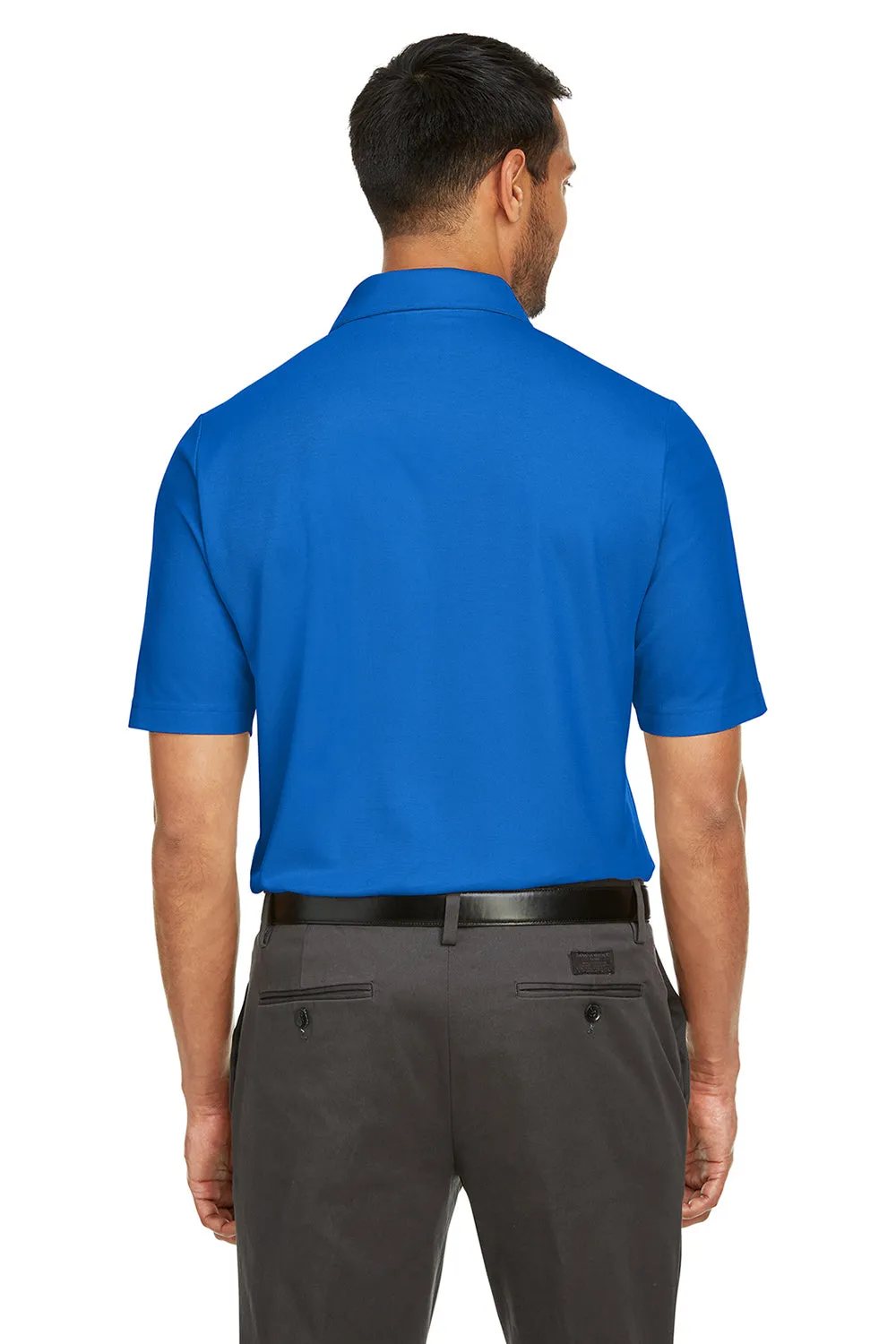 Core 365 Mens Fusion ChromaSoft Performance Moisture Wicking Short Sleeve Polo Shirt - True Royal Blue