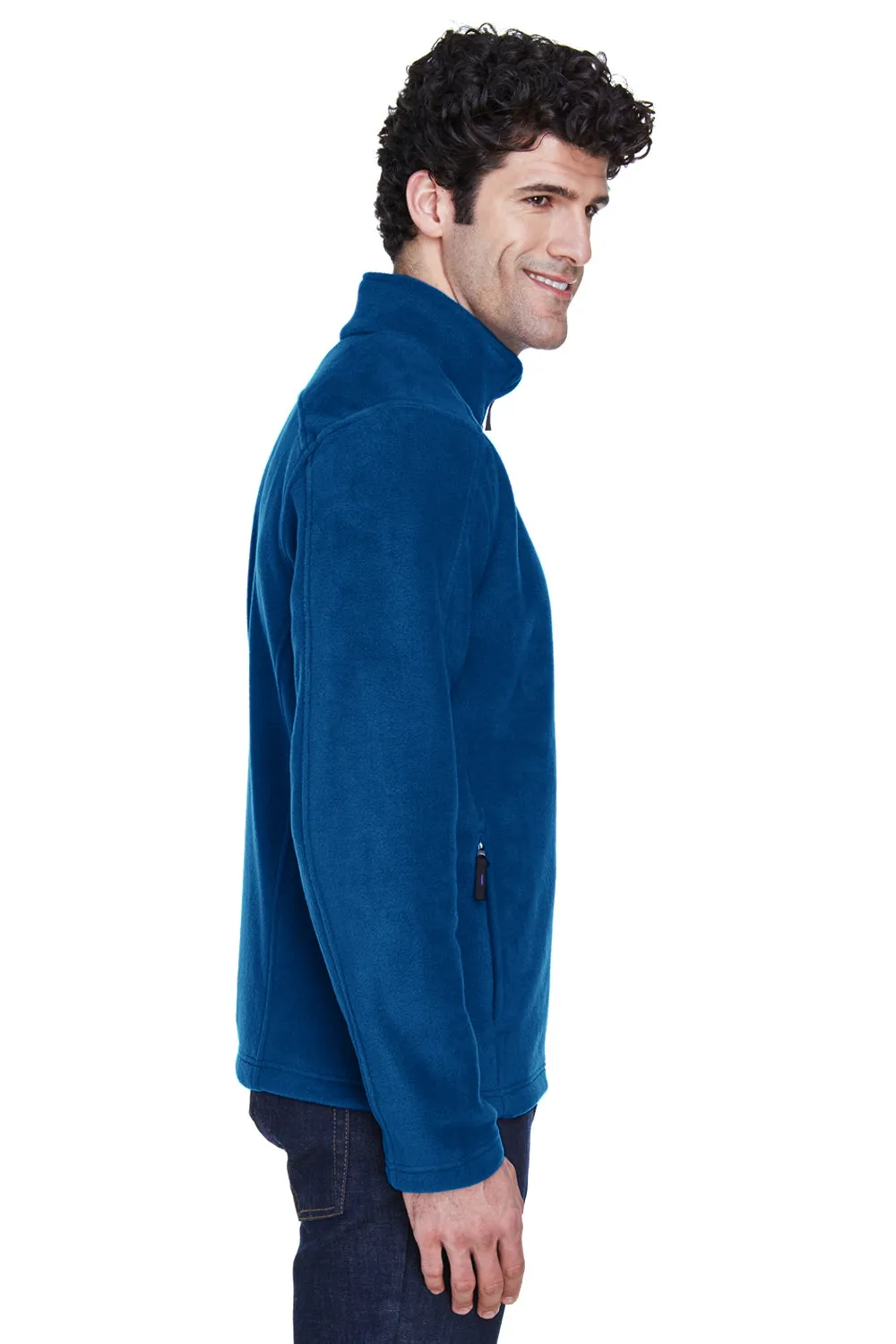Core 365 Mens Journey Pill Resistant Fleece Full Zip Jacket - True Royal Blue