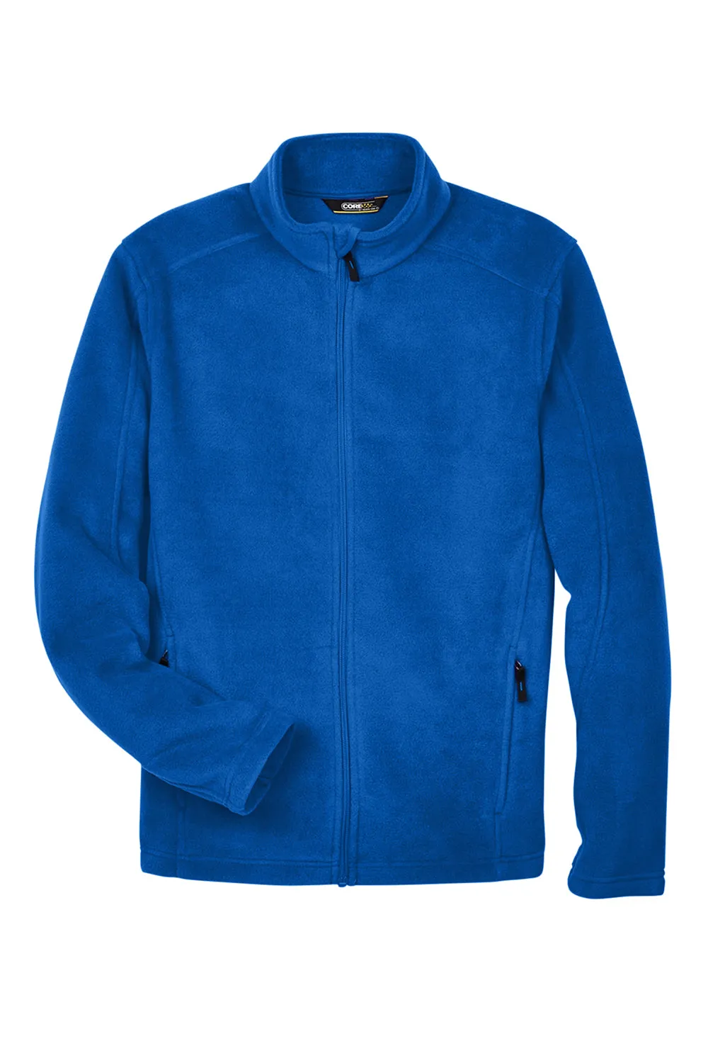 Core 365 Mens Journey Pill Resistant Fleece Full Zip Jacket - True Royal Blue