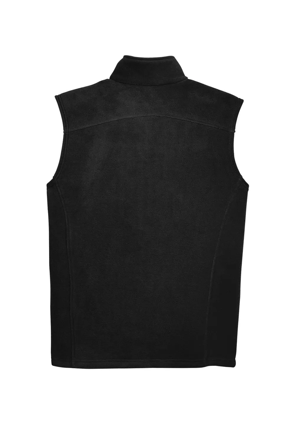 Core 365 Mens Journey Pill Resistant Fleece Full Zip Vest - Black