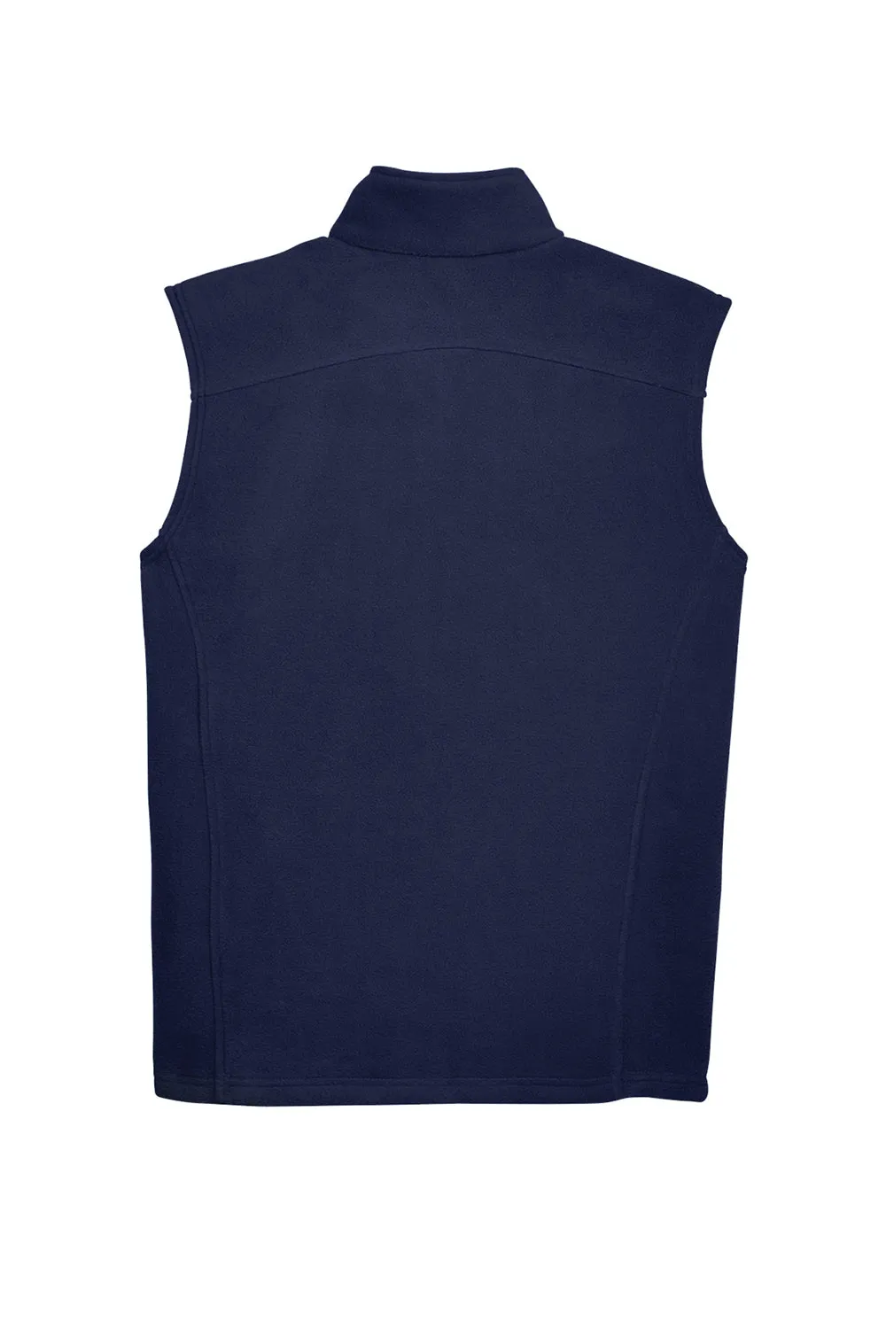 Core 365 Mens Journey Pill Resistant Fleece Full Zip Vest - Classic Navy Blue