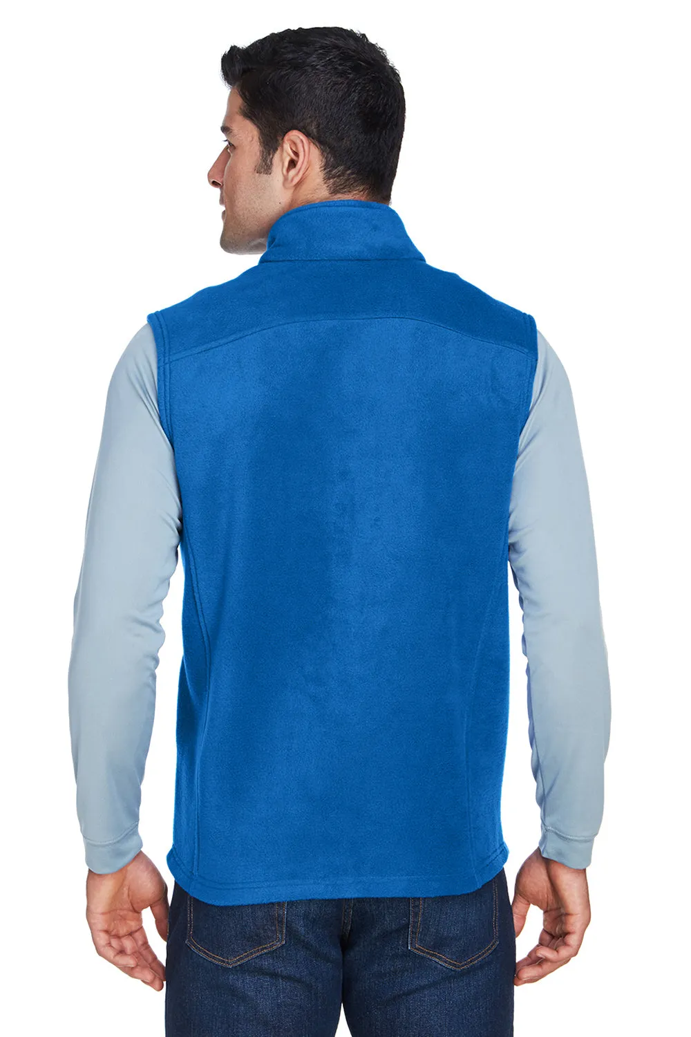 Core 365 Mens Journey Pill Resistant Fleece Full Zip Vest - True Royal Blue
