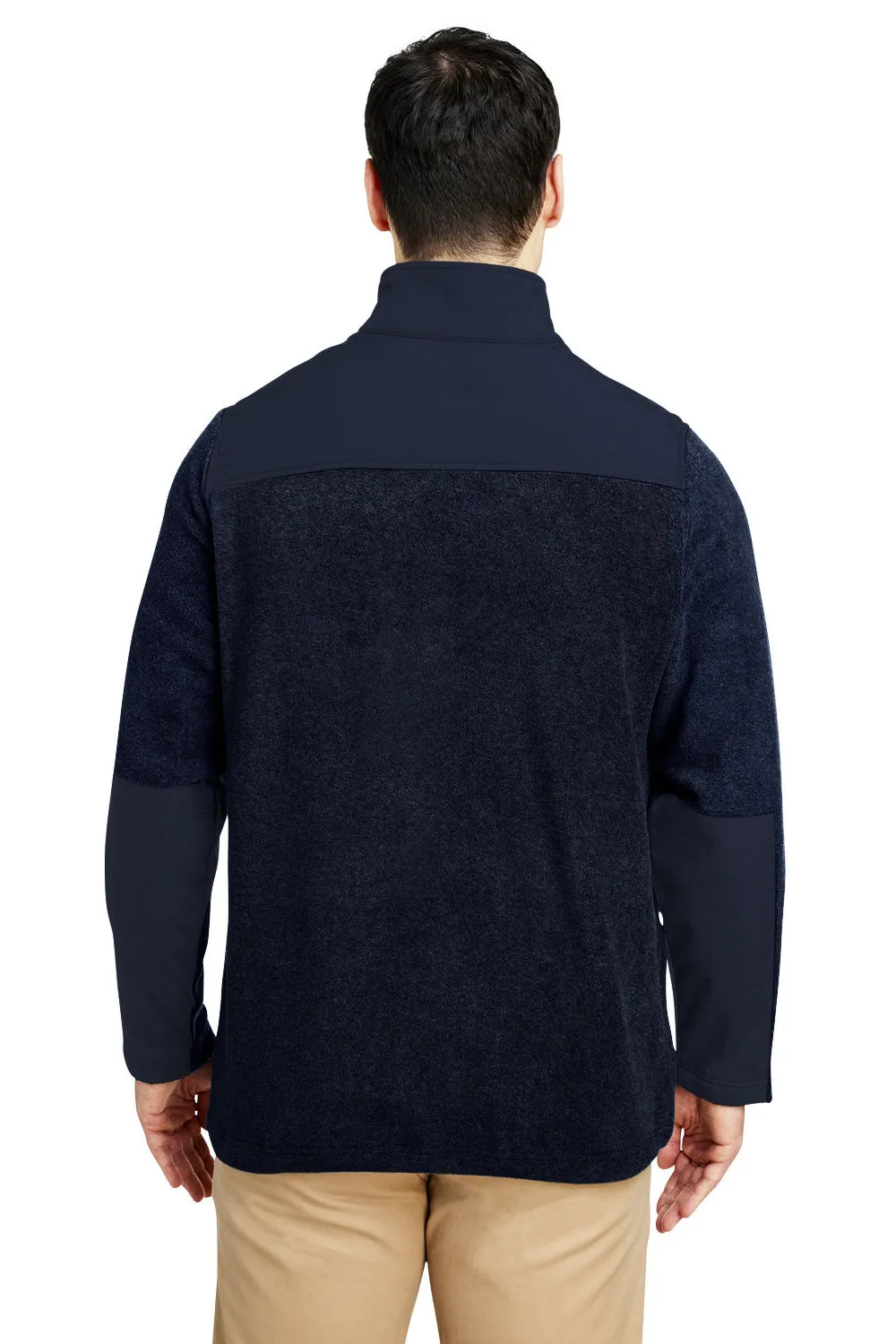 Core 365 Mens Journey Summit Hybrid Full Zip Jacket - Classic Navy Blue