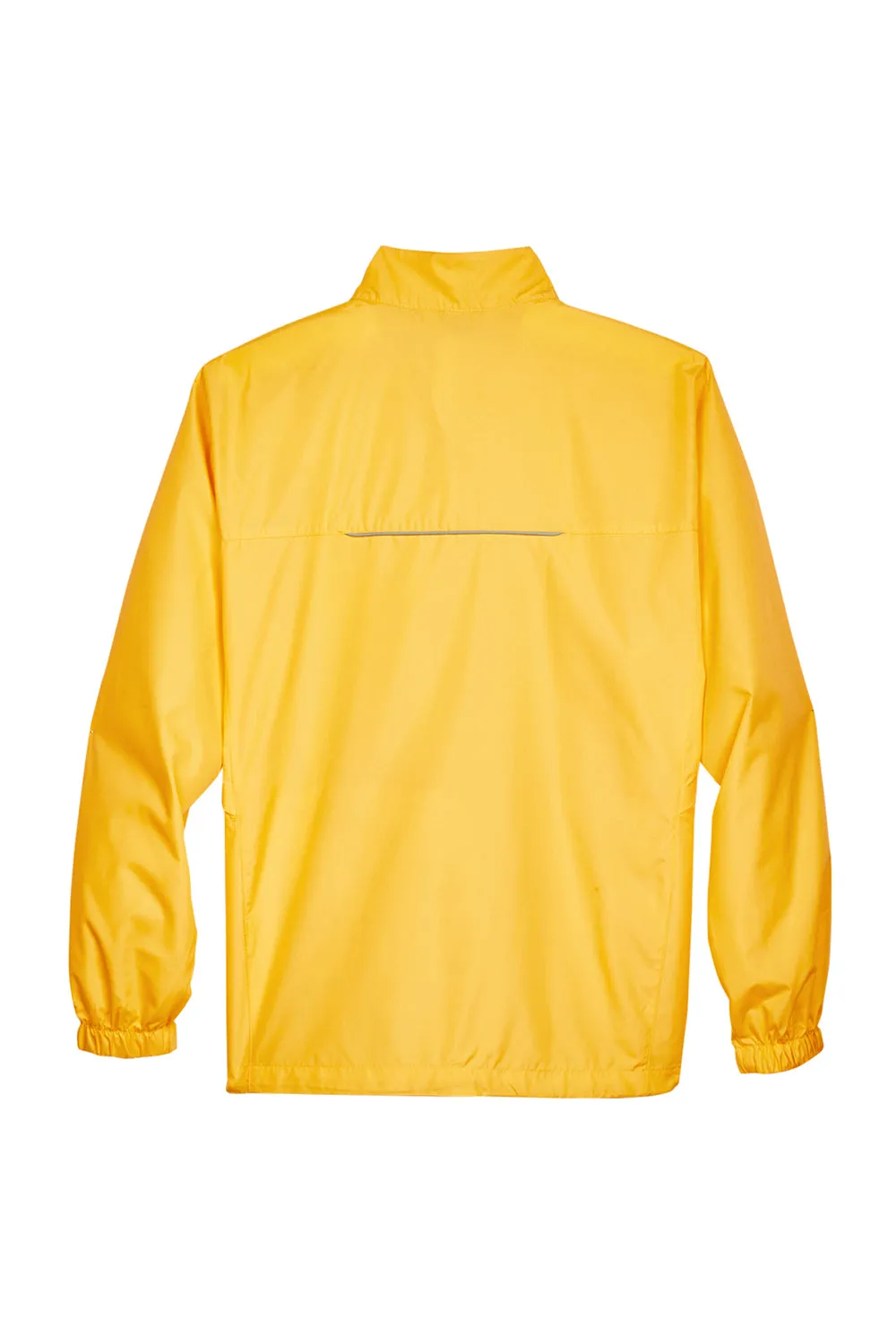 Core 365 Mens Motivate Water Resistant Full Zip Jacket - Campus Gold
