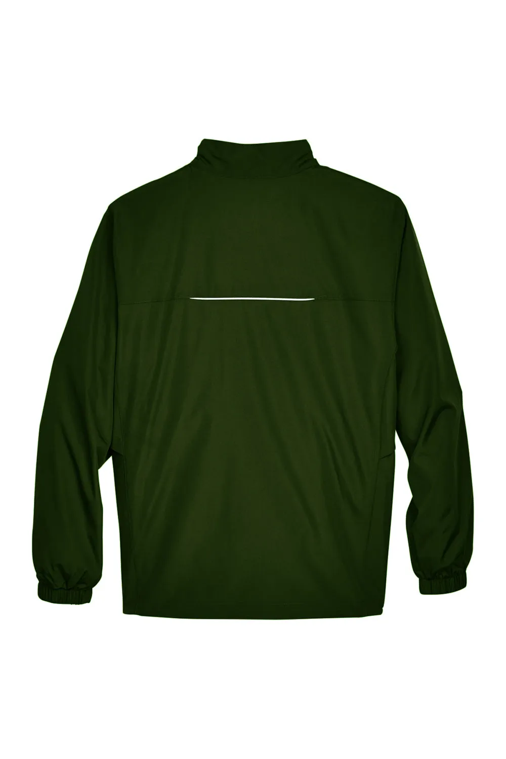 Core 365 Mens Motivate Water Resistant Full Zip Jacket - Forest Green