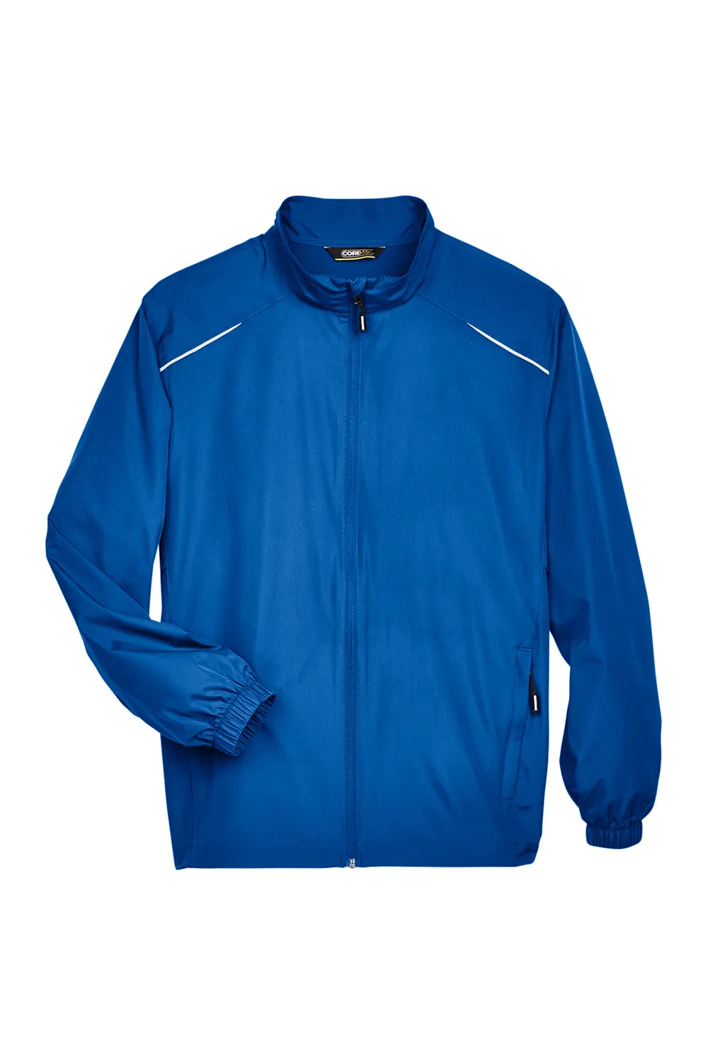 Core 365 Mens Motivate Water Resistant Full Zip Jacket - True Royal Blue