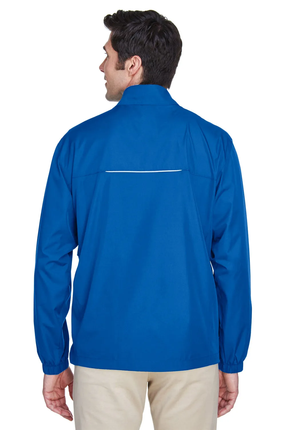 Core 365 Mens Motivate Water Resistant Full Zip Jacket - True Royal Blue