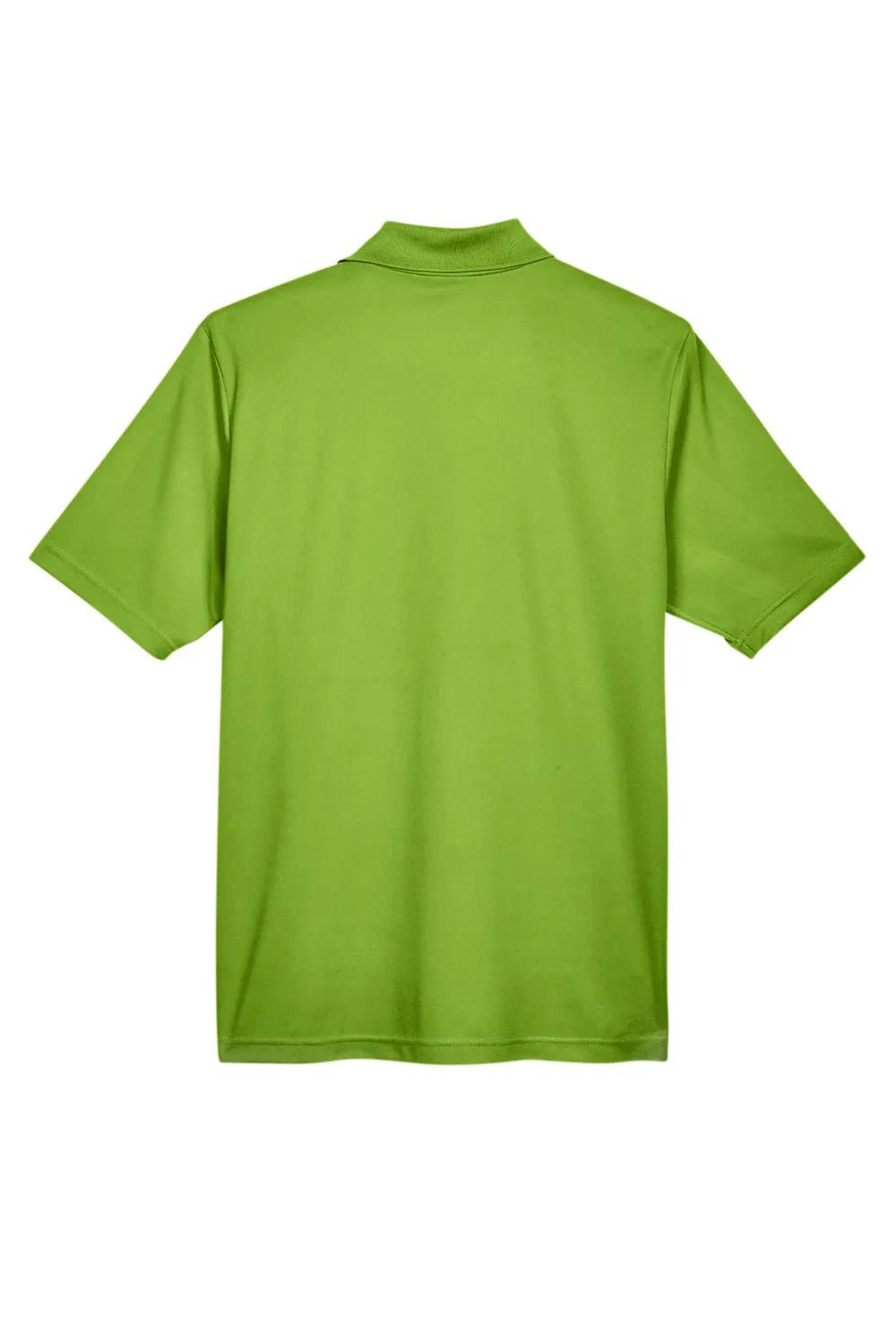 Core 365 Mens Origin Performance Moisture Wicking Short Sleeve Polo Shirt - Acid Green