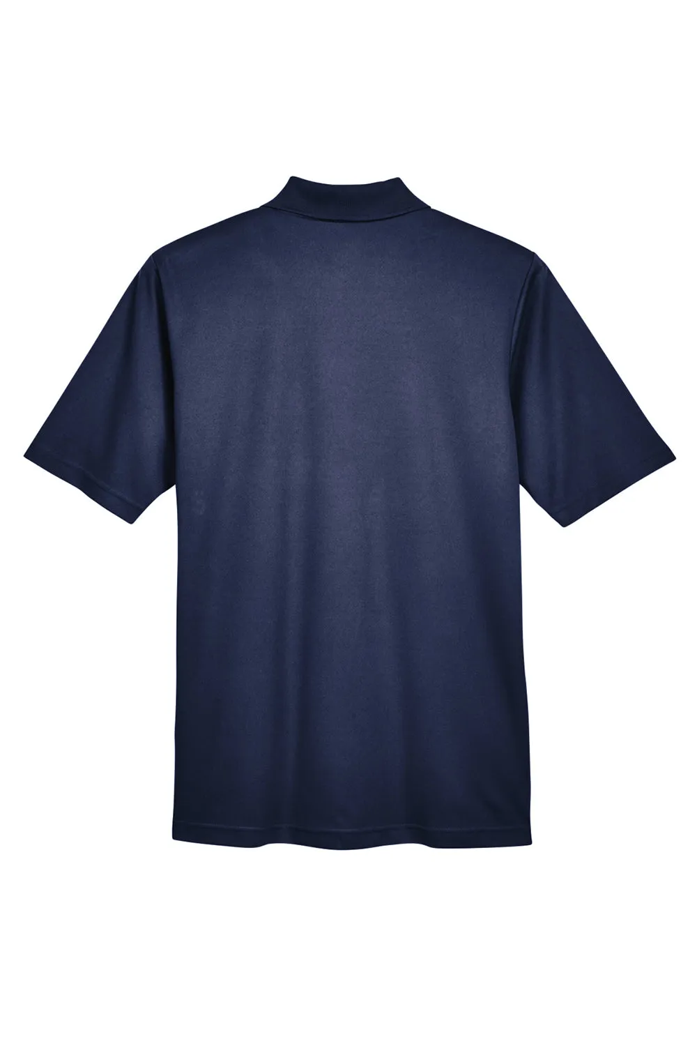 Core 365 Mens Origin Performance Moisture Wicking Short Sleeve Polo Shirt w/ Pocket - Classic Navy Blue