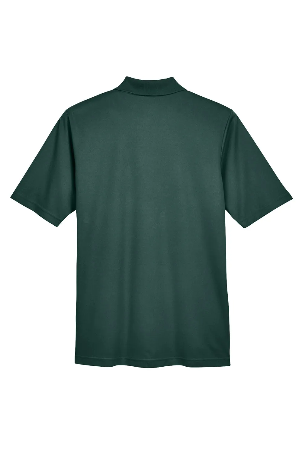 Core 365 Mens Origin Performance Moisture Wicking Short Sleeve Polo Shirt w/ Pocket - Forest Green