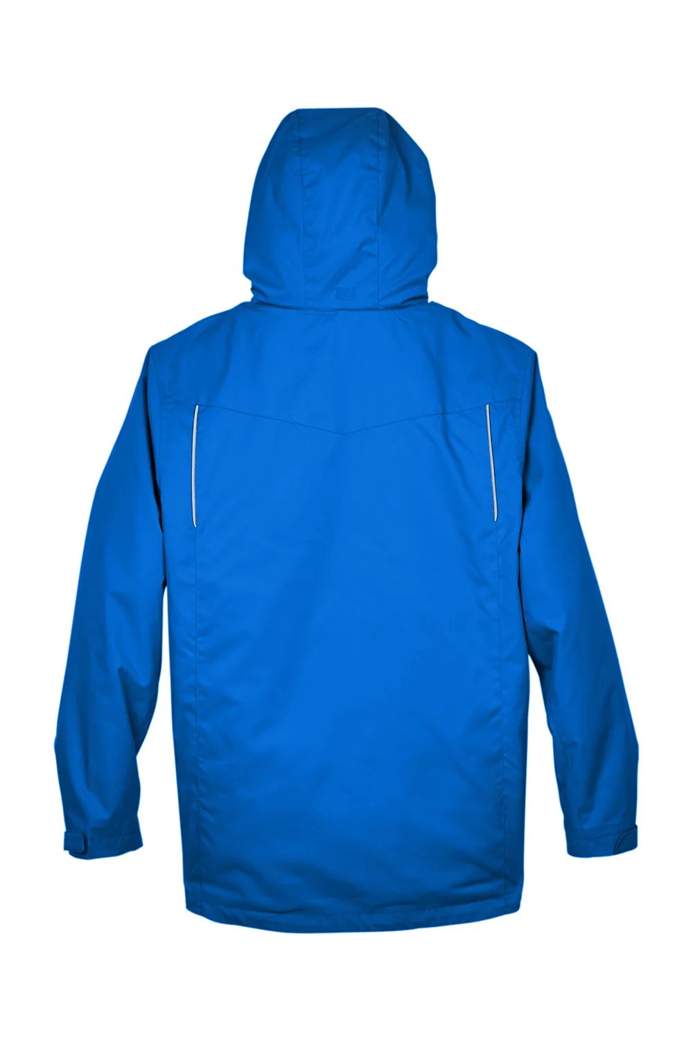 Core 365 Mens Region 3-in-1 Water Resistant Full Zip Hooded Jacket - True Royal Blue