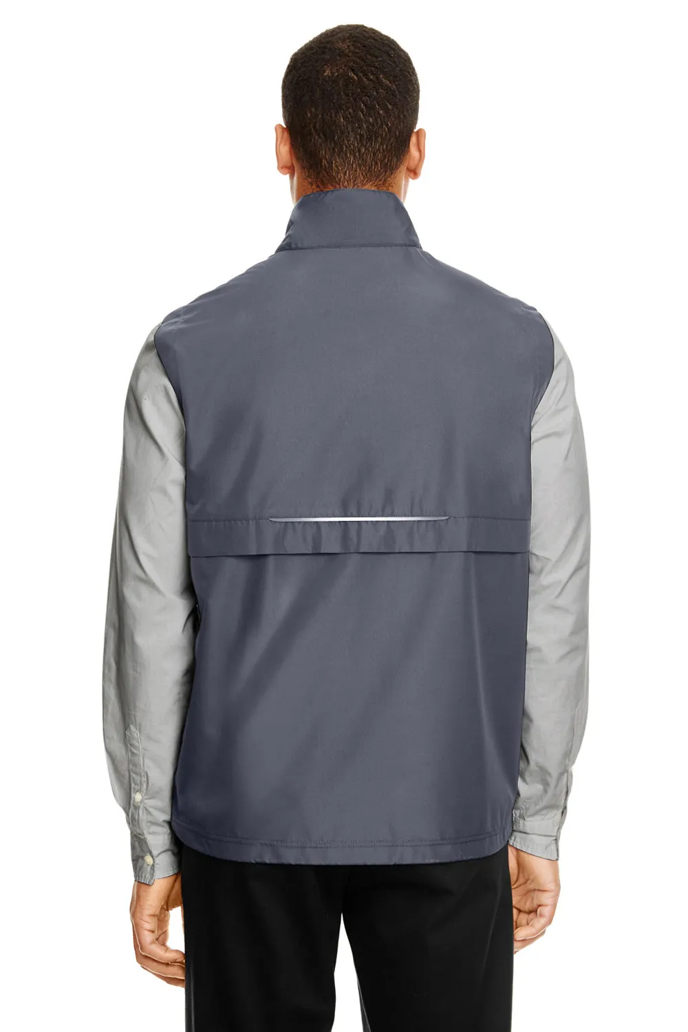 Core 365 Mens Techno Lite Water Resistant Full Zip Vest - Carbon Grey