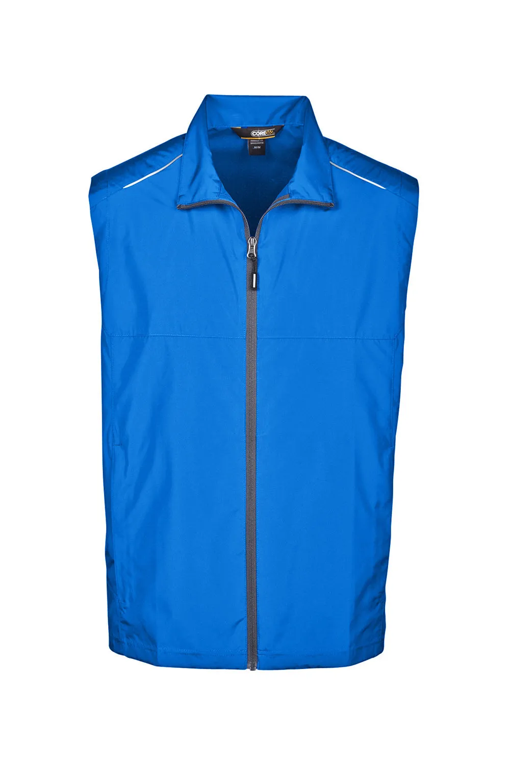 Core 365 Mens Techno Lite Water Resistant Full Zip Vest - True Royal Blue