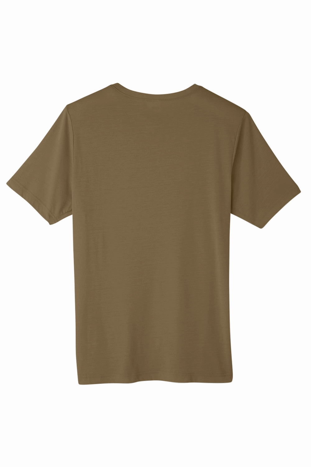 Core 365 Mens Fusion ChromaSoft Performance Moisture Wicking Short Sleeve Crewneck T-Shirt - Coyote Brown