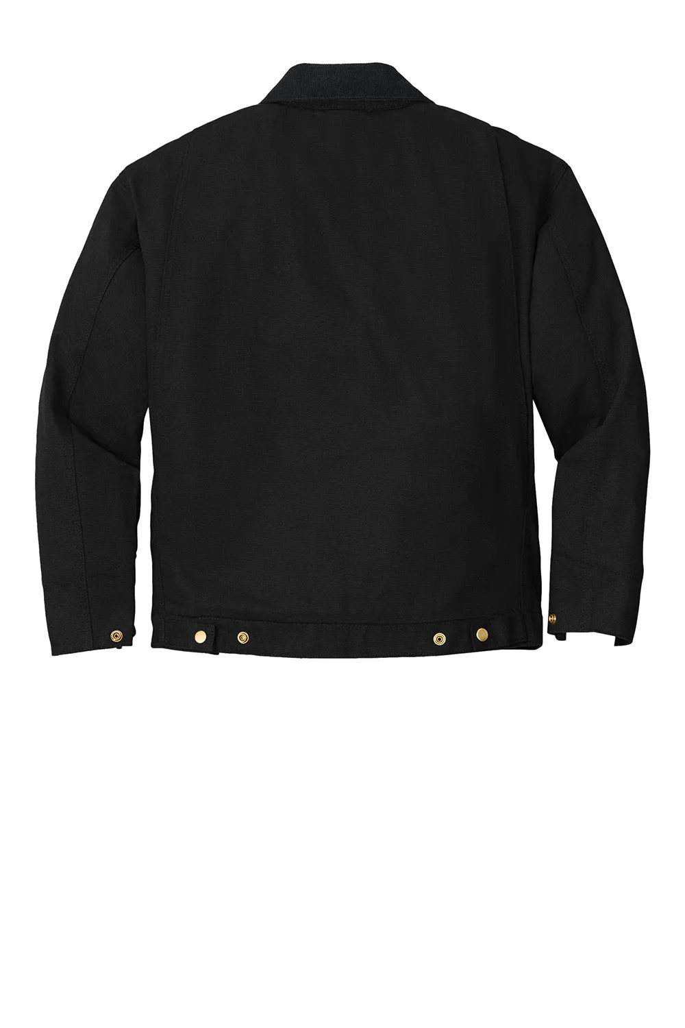 CornerStone Mens Duck Cloth Full Zip Jacket - Black