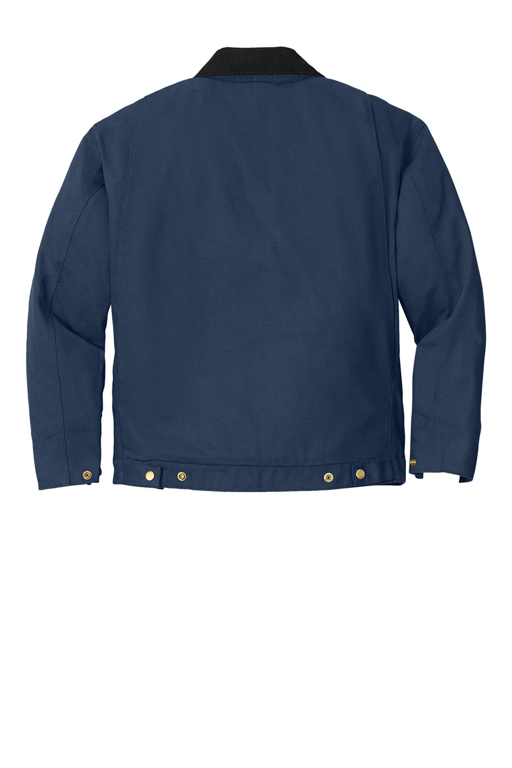 CornerStone Mens Duck Cloth Full Zip Jacket - Navy Blue