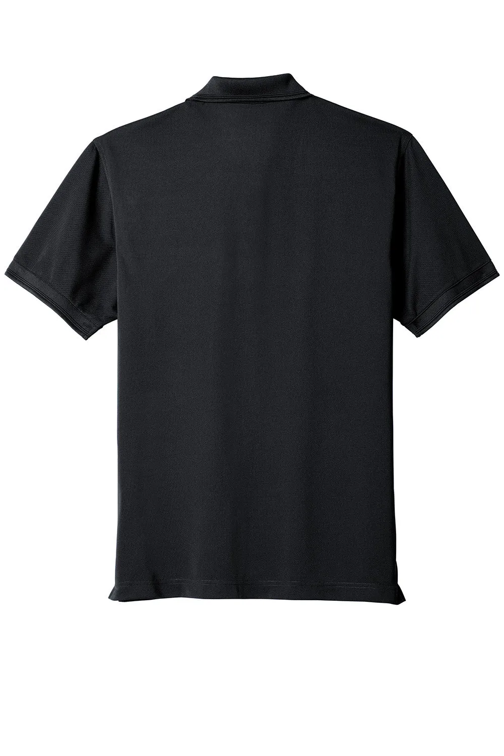 CornerStone Mens Industrial Moisture Wicking Short Sleeve Polo Shirt w/ Pocket - Navy Blue