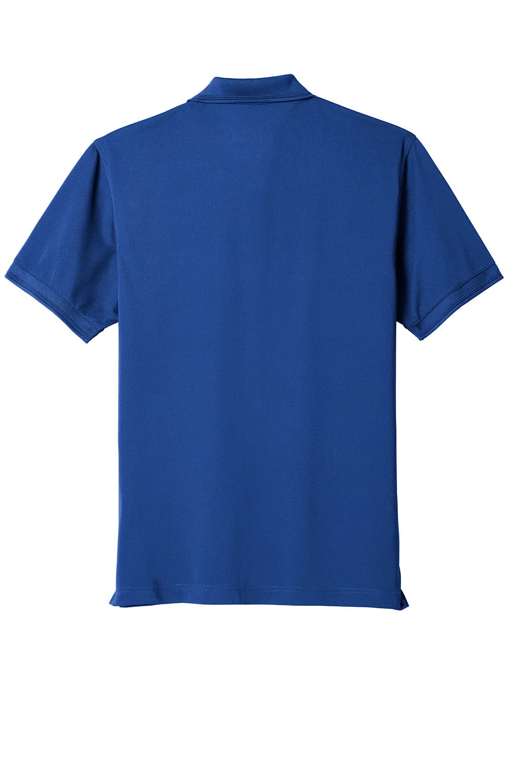CornerStone Mens Industrial Moisture Wicking Short Sleeve Polo Shirt w/ Pocket - Royal Blue