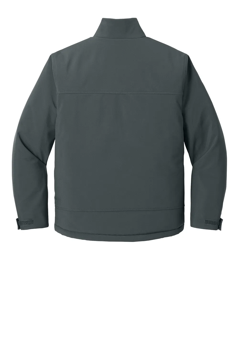 CornerStone Mens Insulated Workwear Soft Shell Full Zip Jacket - Iron Grey
