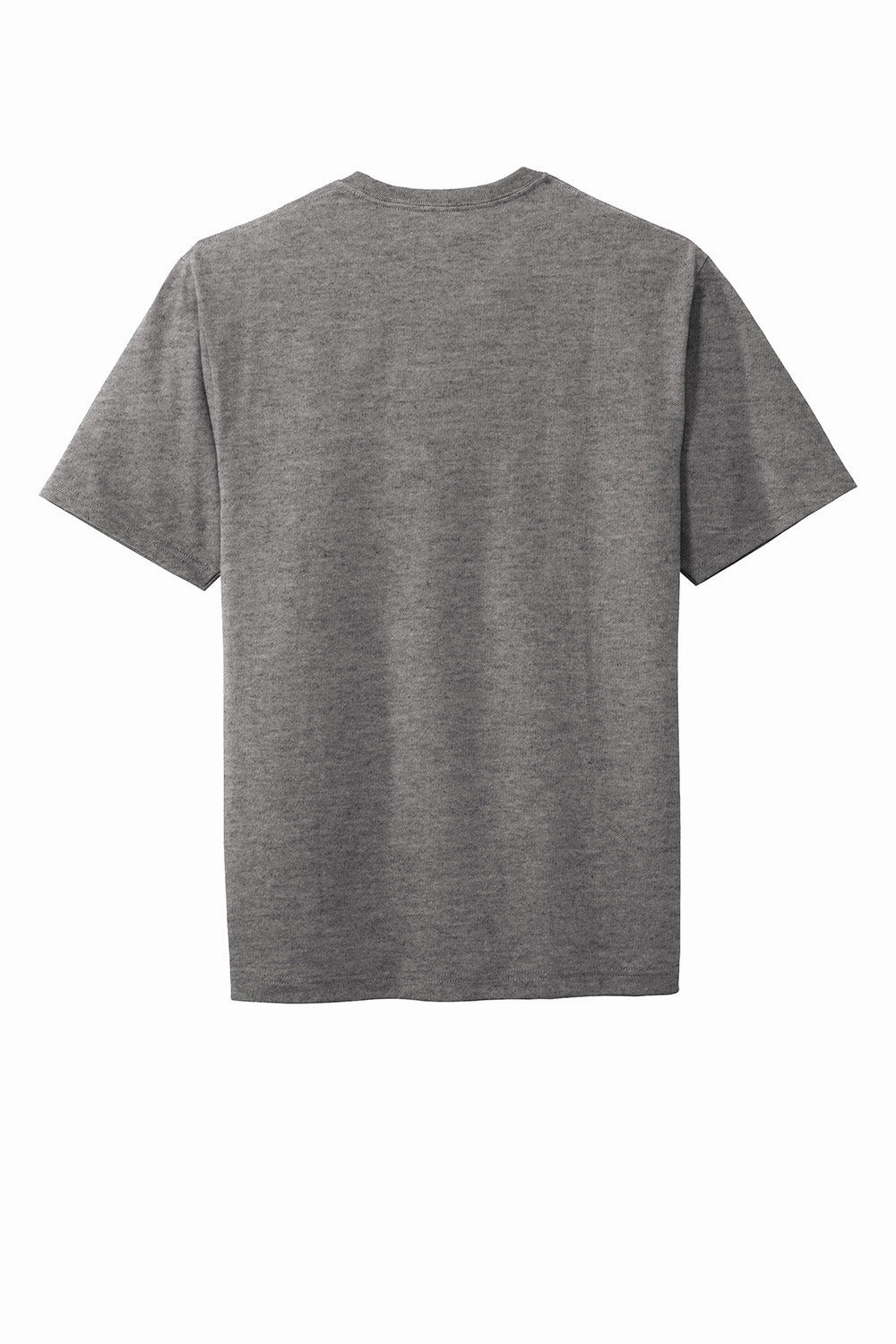 CornerStone Mens Short Sleeve Crewneck T-Shirt w/ Pocket - Heather Charcoal Grey