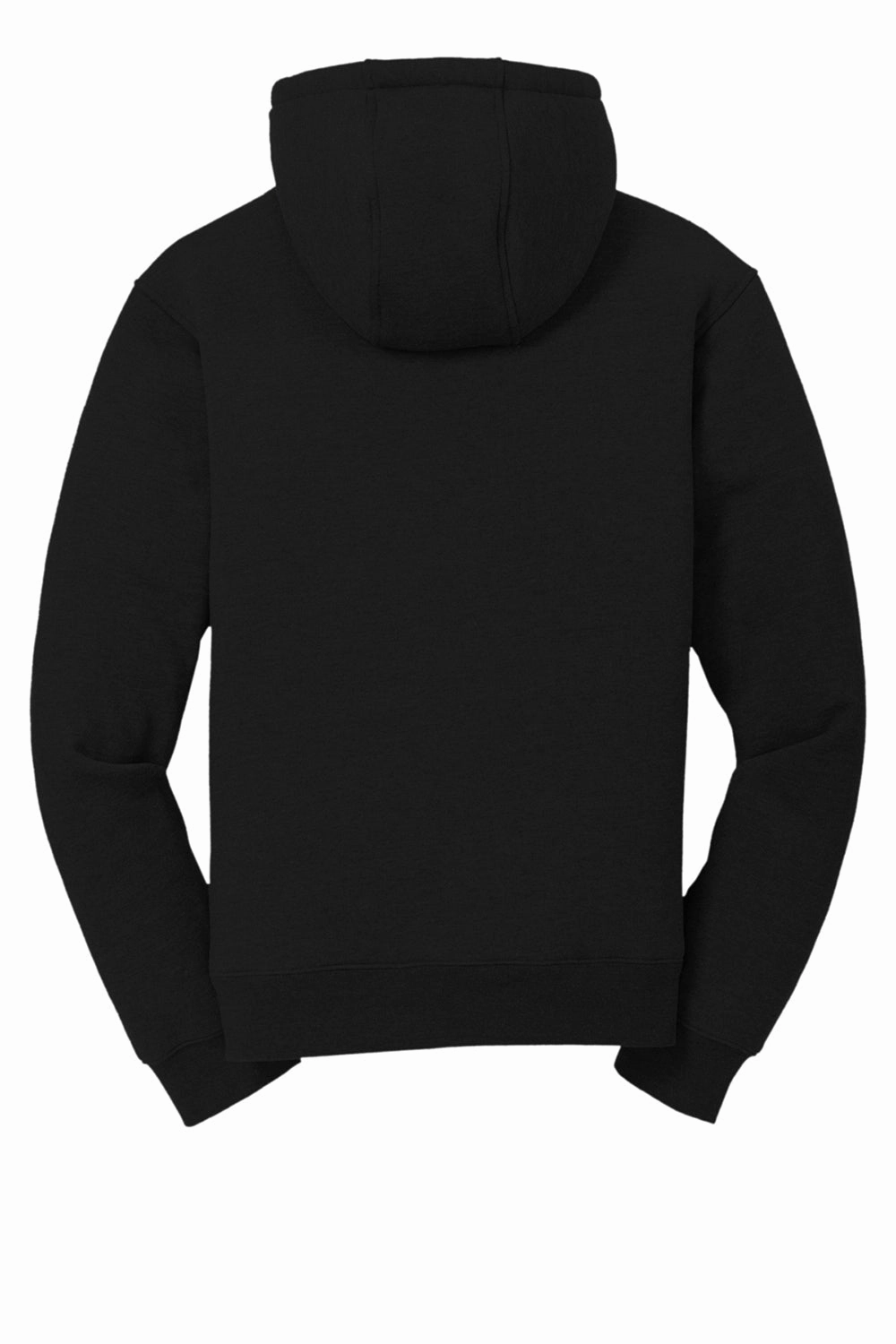 CornerStone Mens Water Resistant Fleece Full Zip Hooded Sweatshirt Hoodie w/ Pockets - Black