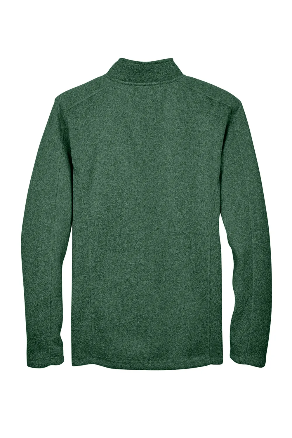 Devon & Jones Mens Bristol Pill Resistant Sweater Fleece Full Zip Jacket - Heather Forest Green