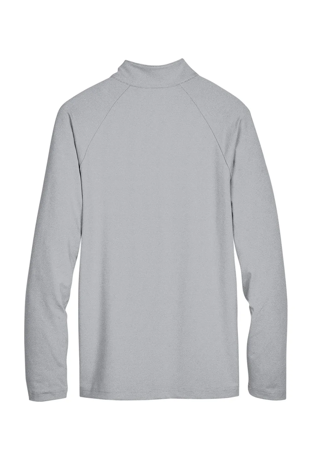 Devon & Jones Mens CrownLux Clubhouse Performance Moisture Wicking 1/4 Zip Sweatshirt - Black