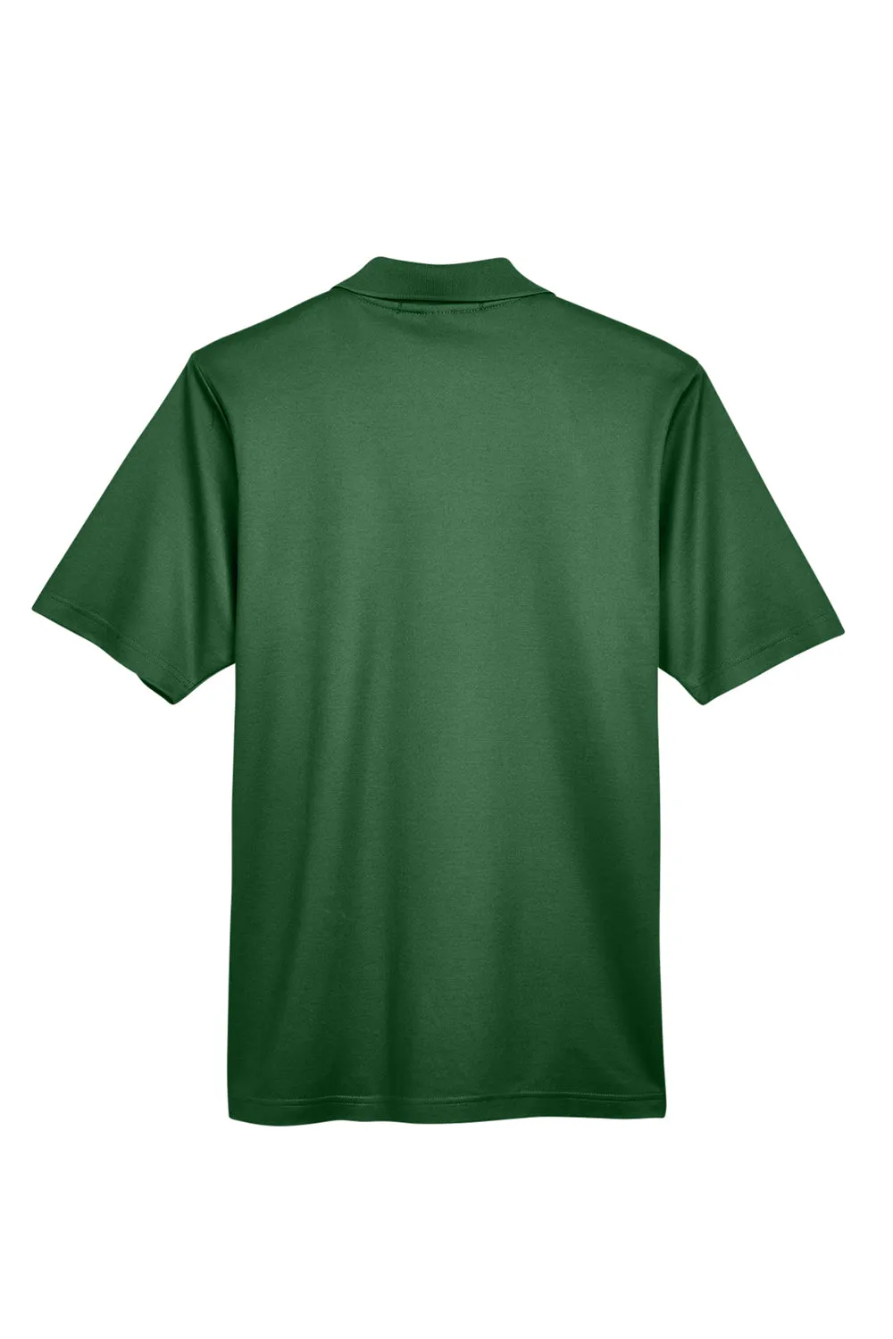 Devon & Jones Mens CrownLux Performance Moisture Wicking Short Sleeve Polo Shirt - Forest Green