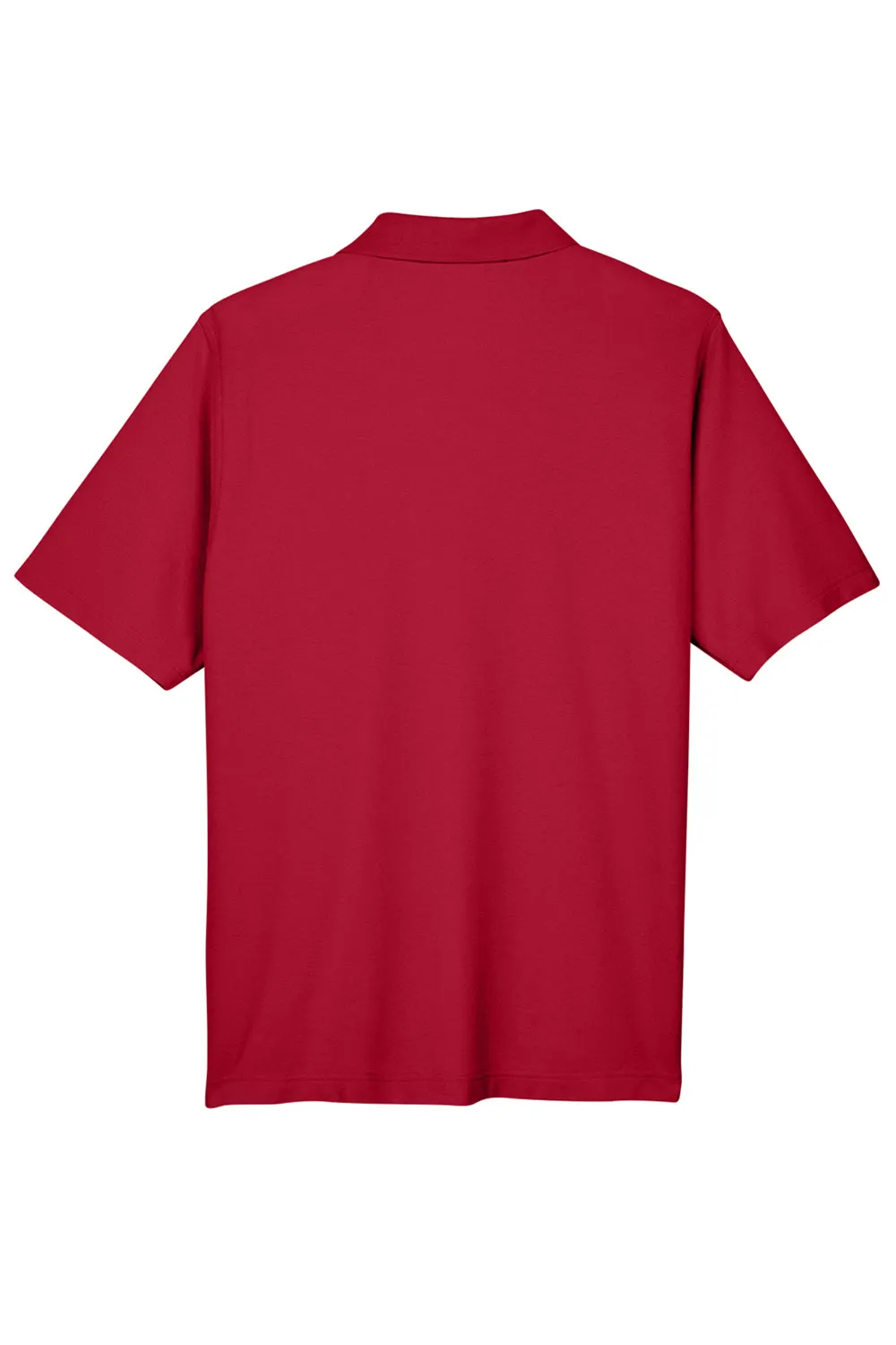 Devon & Jones Mens DryTec20 Performance Moisture Wicking Short Sleeve Polo Shirt - Red