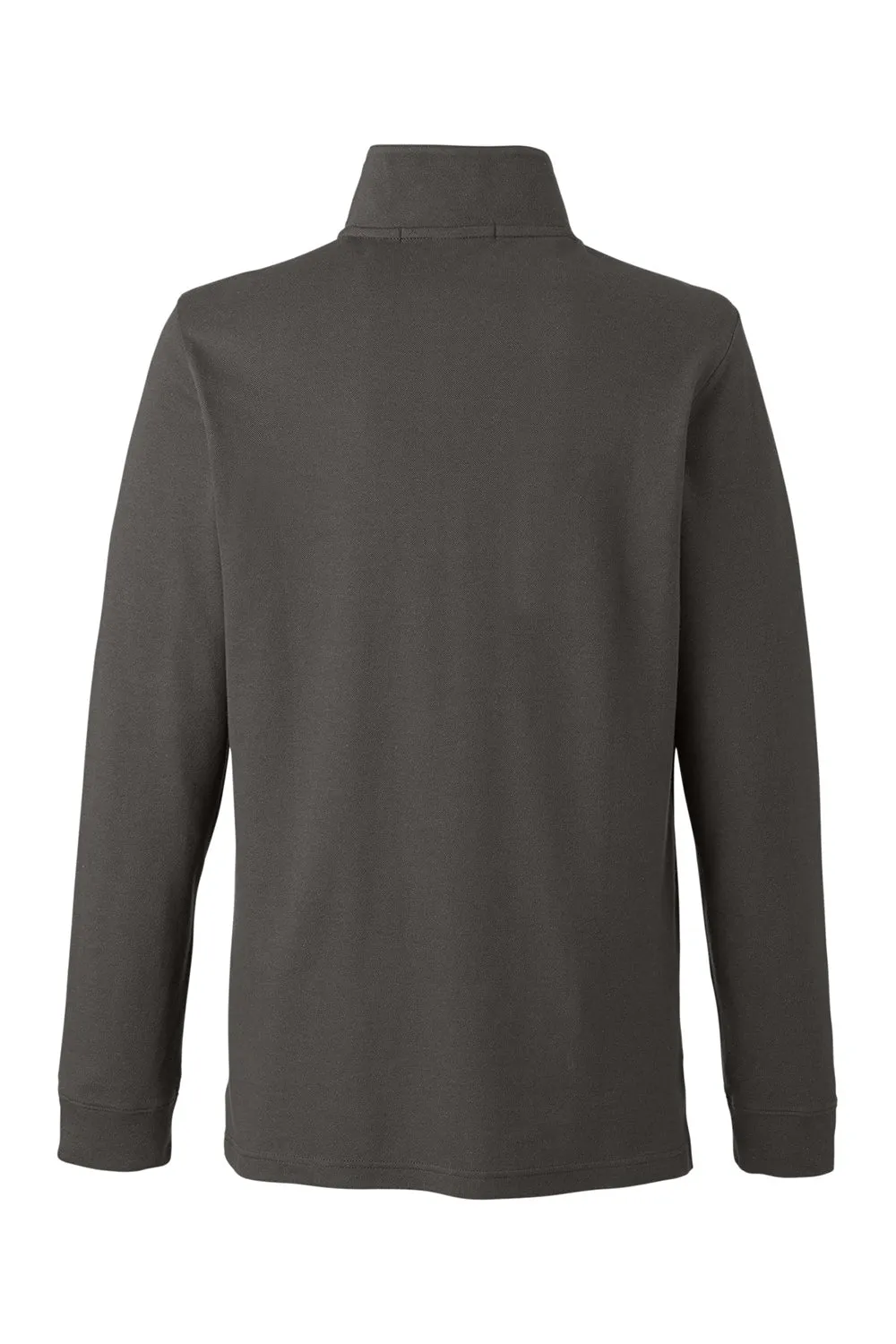 Devon & Jones Mens New Classics Performance Moisture Wicking 1/4 Zip Sweatshirt w/ Pocket - Graphite Grey