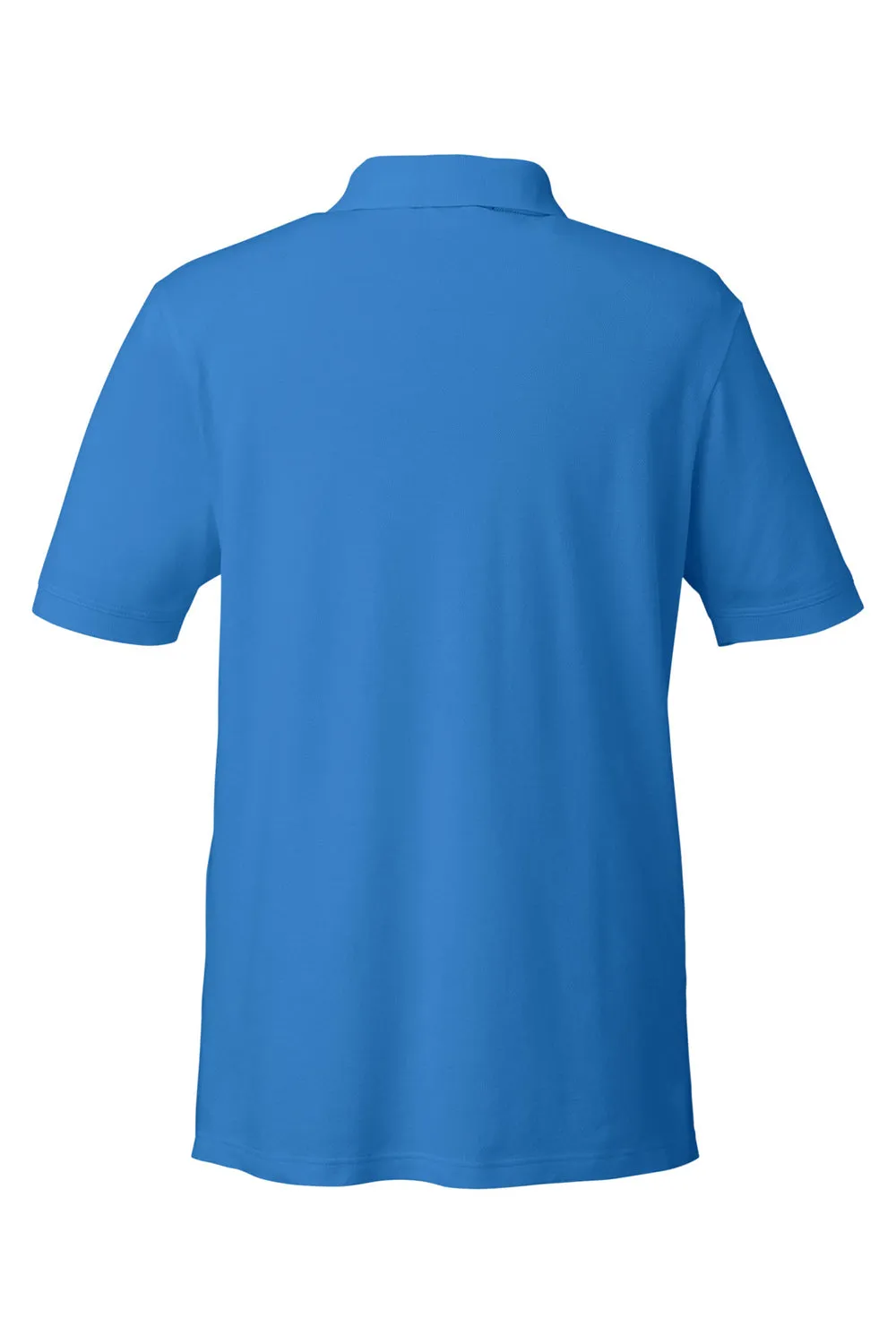 Devon & Jones Mens New Classics Performance Moisture Wicking Short Sleeve Polo Shirt - French Blue