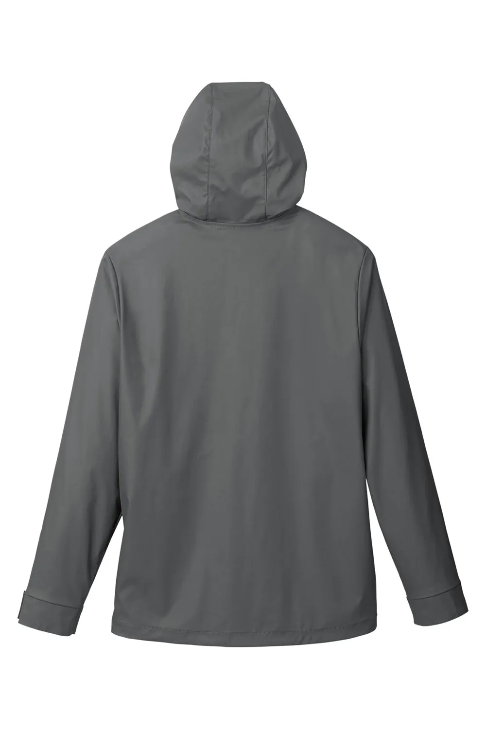 Devon & Jones Mens New Classics Prescott Water Resistant Full Zip Hooded Rain Jacket - Graphite Grey
