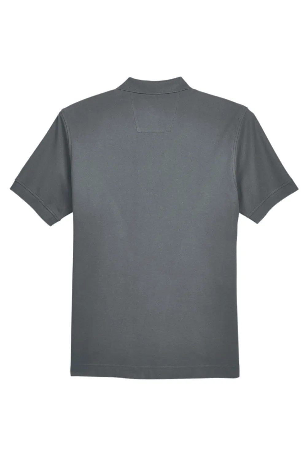 Devon & Jones Mens Short Sleeve Polo Shirt - Graphite Grey